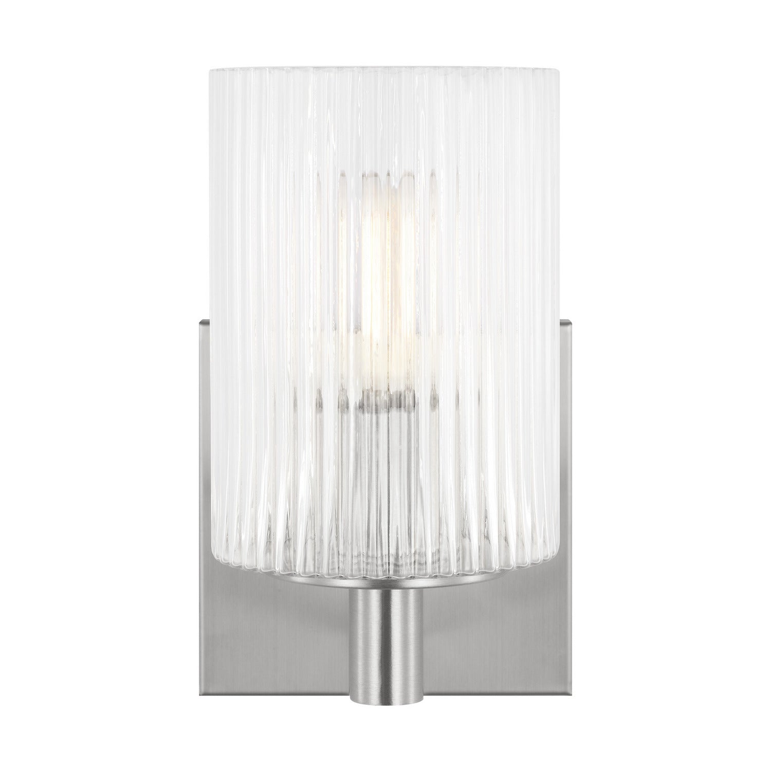 Generation Lighting - GLV1041EN/BS - One Light Wall / Bath Sconce - Lando - Brushed Steel