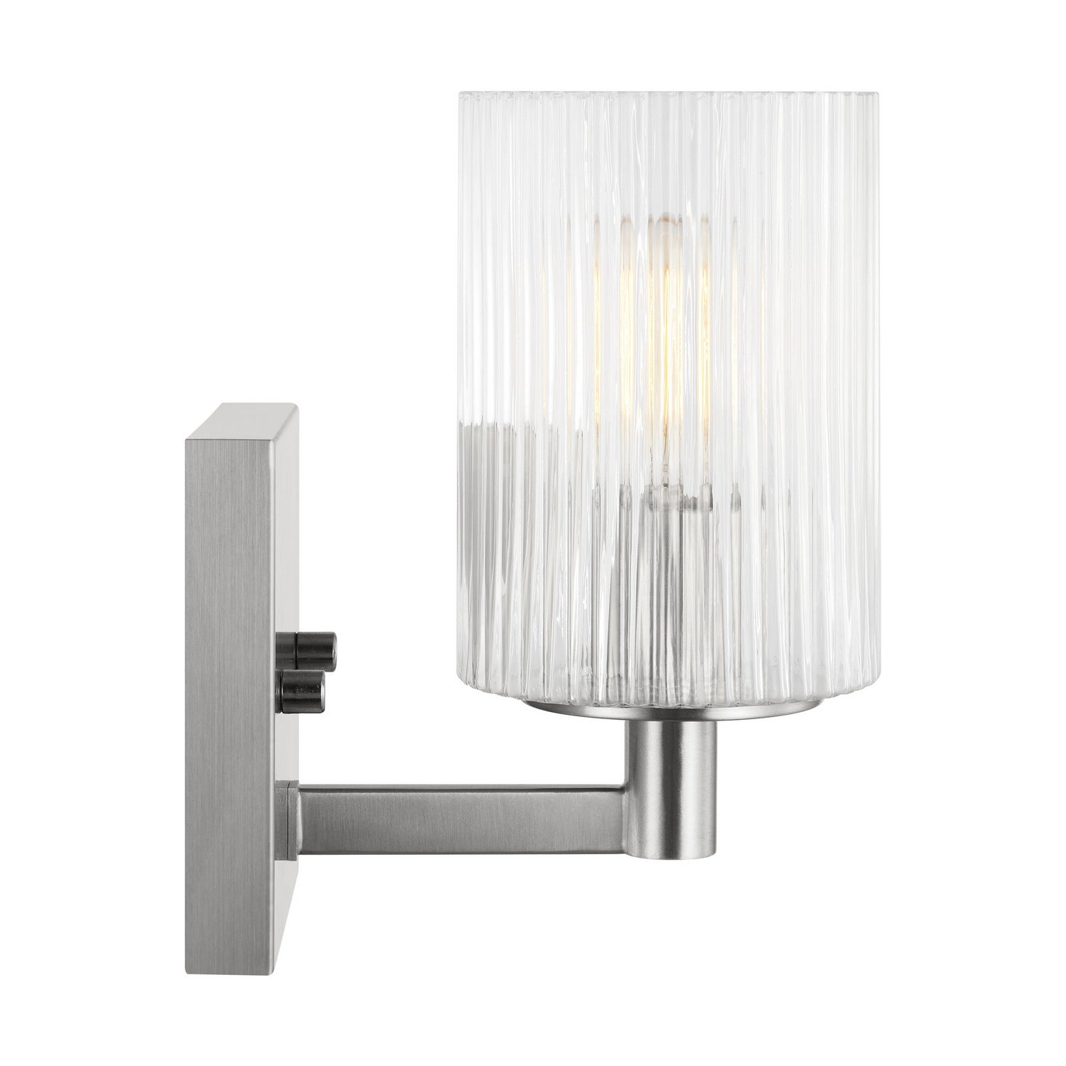 Generation Lighting - GLV1041EN/BS - One Light Wall / Bath Sconce - Lando - Brushed Steel