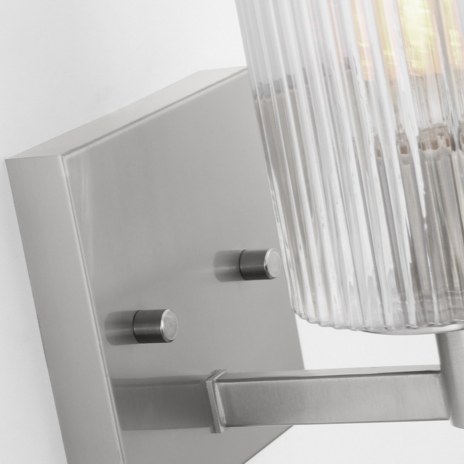 Generation Lighting - GLV1041EN/BS - One Light Wall / Bath Sconce - Lando - Brushed Steel