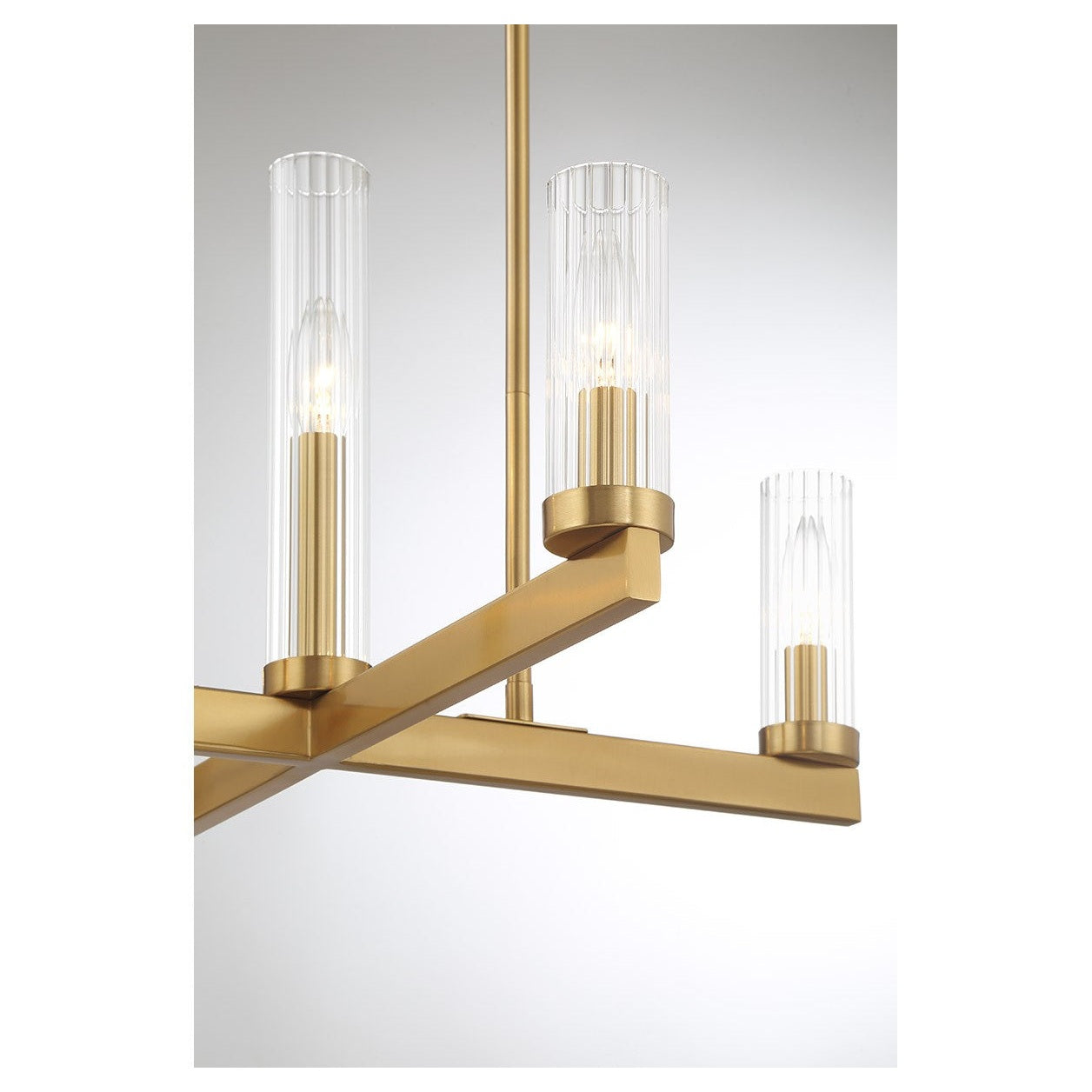 Savoy House - 1-2634-5-322 - Five Light Chandelier - Carina - Warm Brass
