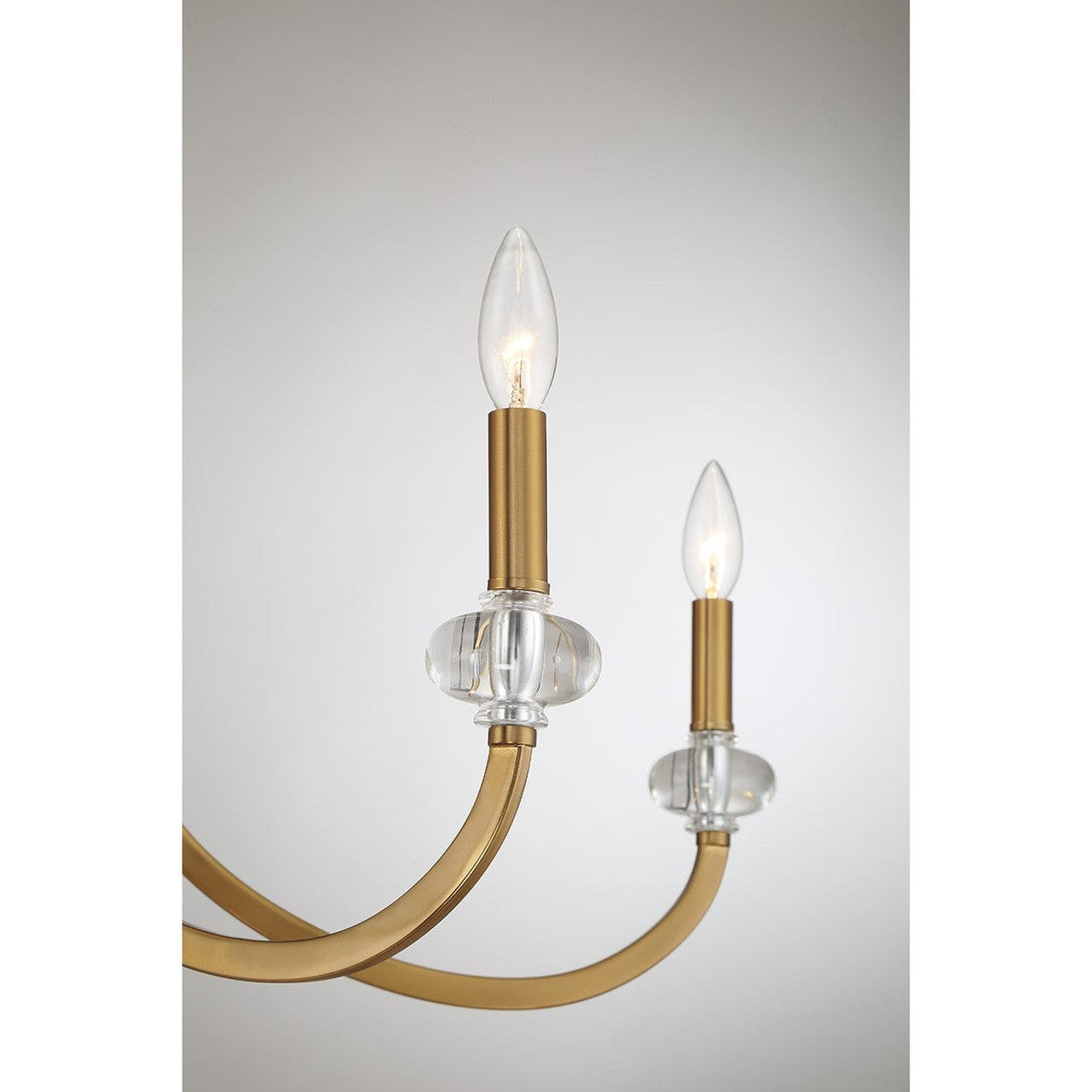 Savoy House - 1-5803-12-322 - 12 Light Chandelier - Bergdorf - Warm Brass