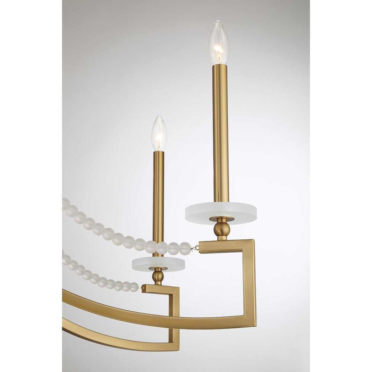 Savoy House - 1-8805-9-322 - Nine Light Chandelier - Helen - Warm Brass