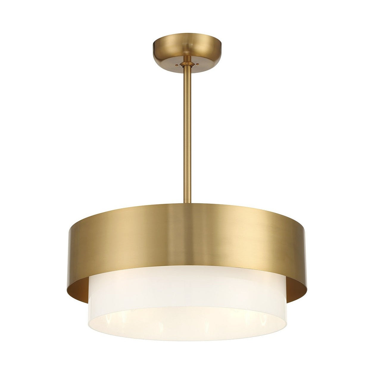 Savoy House - 22-FD-445-322 - Four Light Fan D'Lier - Diana - Warm Brass