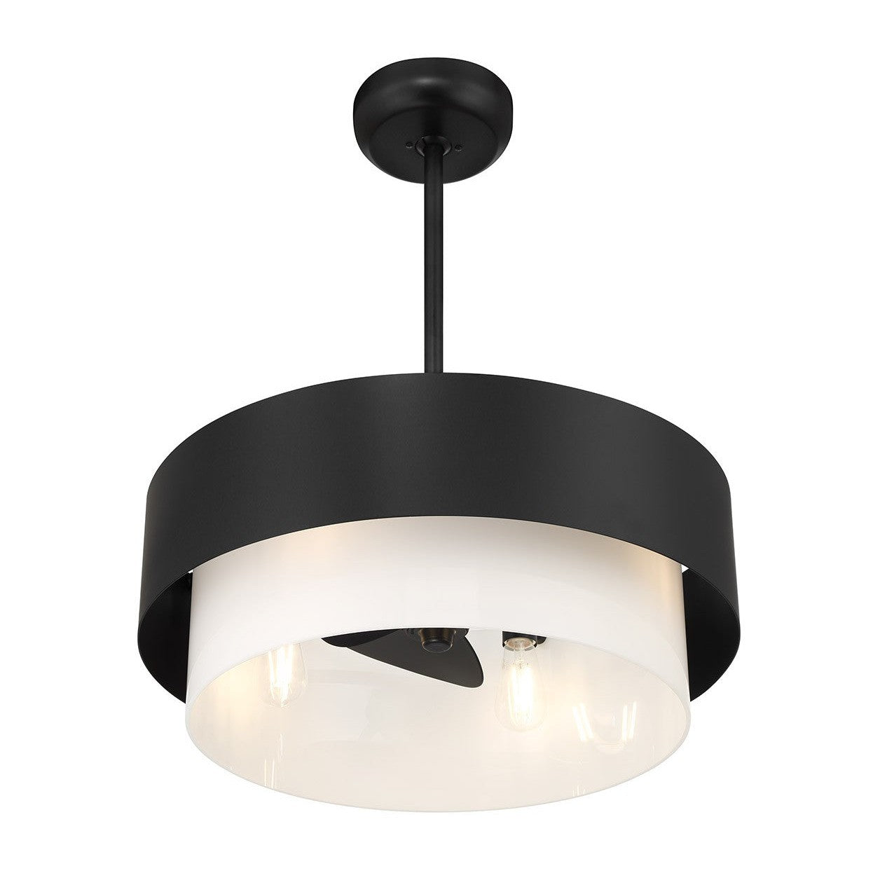 Savoy House - 22-FD-445-89 - Four Light Fan D'Lier - Diana - Matte Black