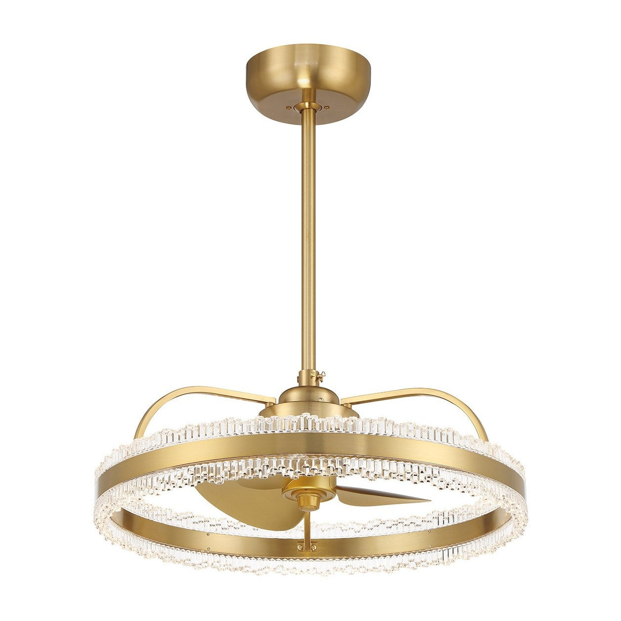 Savoy House - 24-FD-555-322 - LED Fan D'Lier - Corona - Warm Brass