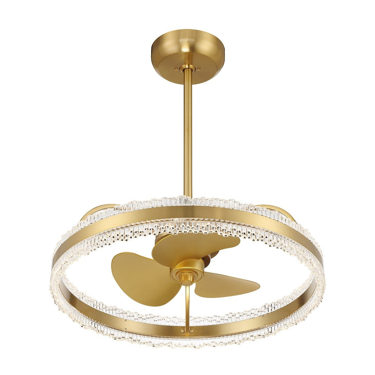 Savoy House - 24-FD-555-322 - LED Fan D'Lier - Corona - Warm Brass