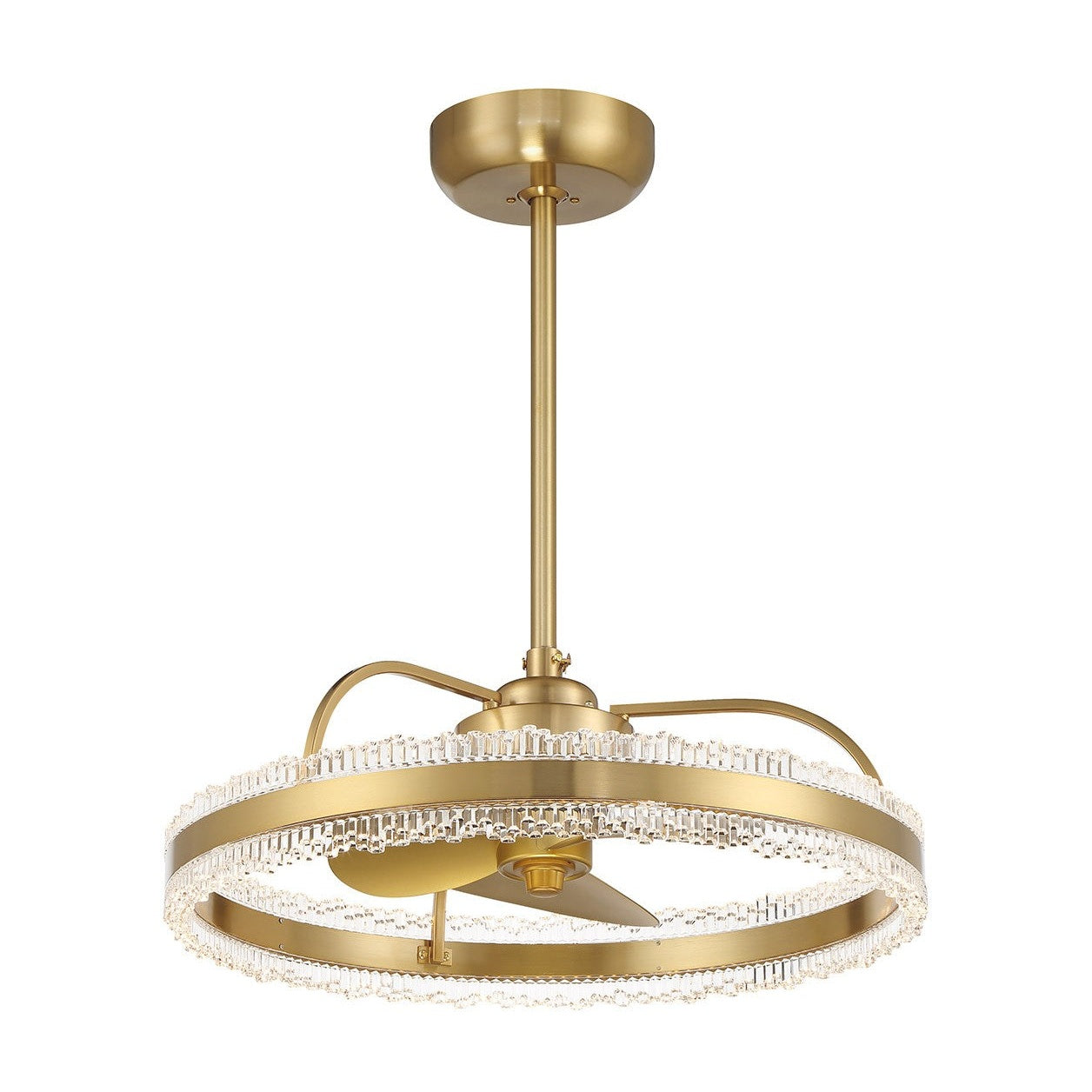 Savoy House - 24-FD-555-322 - LED Fan D'Lier - Corona - Warm Brass