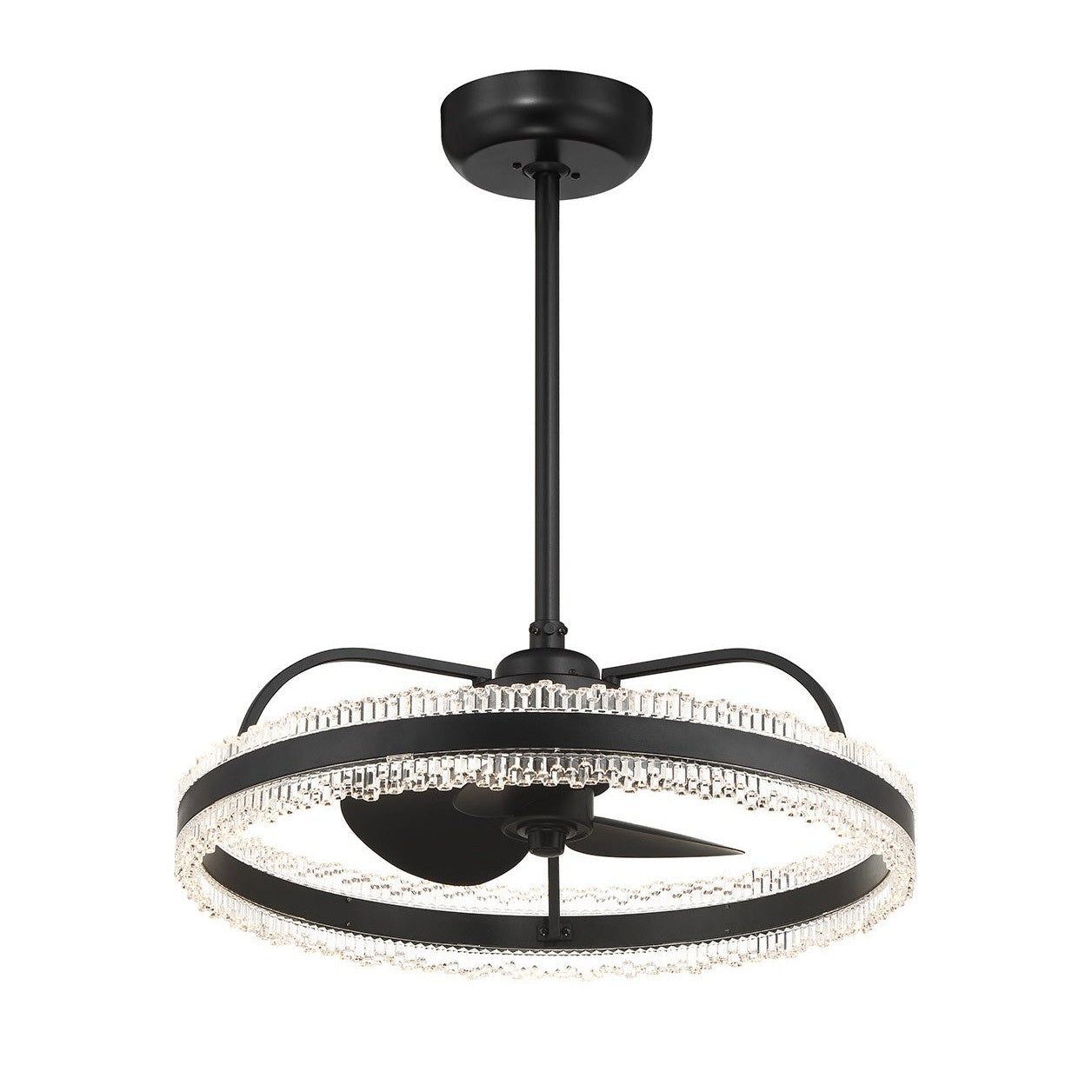 Savoy House - 24-FD-555-89 - LED Fan D'Lier - Corona - Matte Black