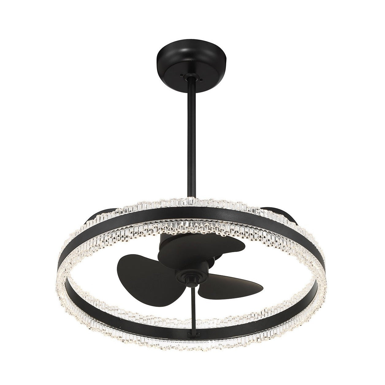 Savoy House - 24-FD-555-89 - LED Fan D'Lier - Corona - Matte Black