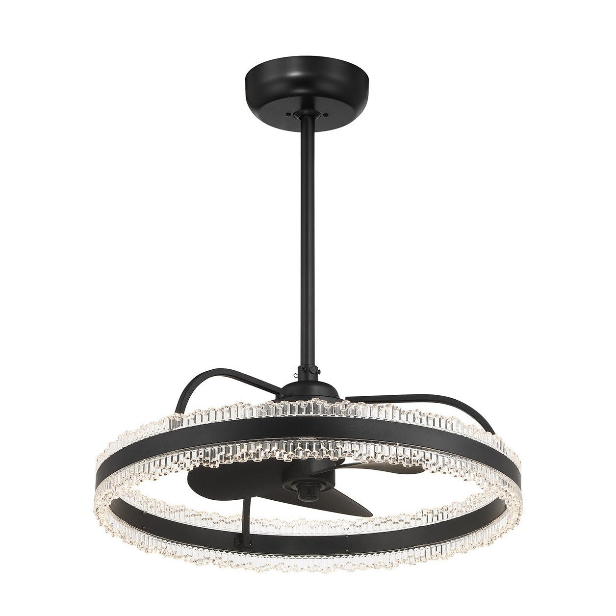 Savoy House - 24-FD-555-89 - LED Fan D'Lier - Corona - Matte Black