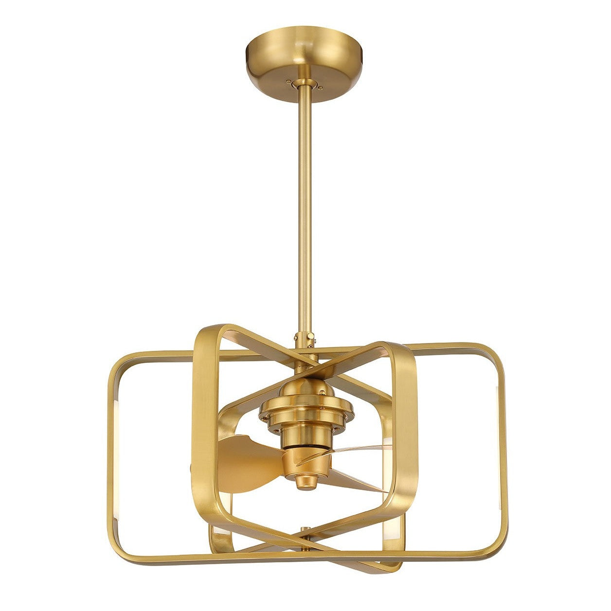 Savoy House - 24-FD-955-322 - LED Fan D'Lier - Lynx - Warm Brass
