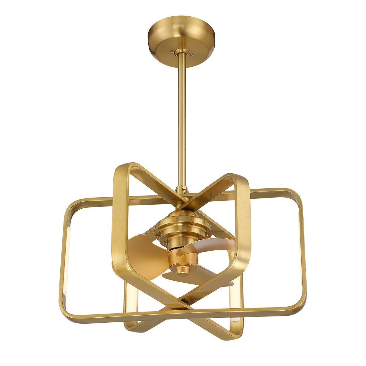 Savoy House - 24-FD-955-322 - LED Fan D'Lier - Lynx - Warm Brass
