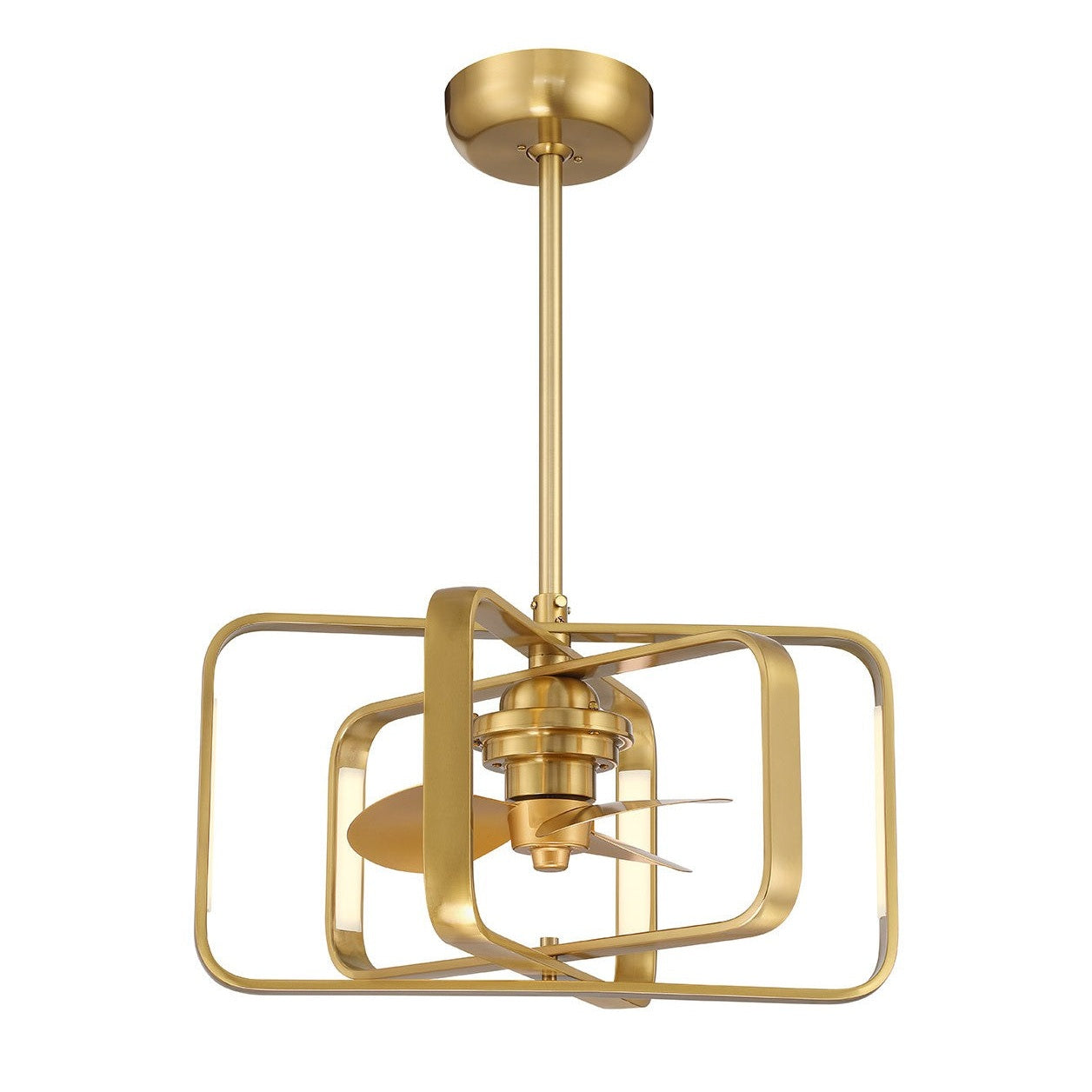 Savoy House - 24-FD-955-322 - LED Fan D'Lier - Lynx - Warm Brass