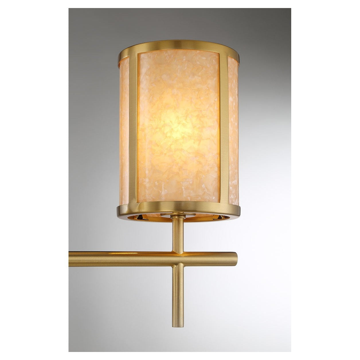 Savoy House - 8-2055-3-322 - Three Light Bathroom Vanity - Camden - Warm Brass