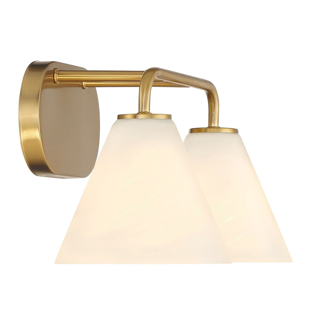 Savoy House - 8-2988-2-322 - Two Light Bathroom Vanity - Blair - Warm Brass