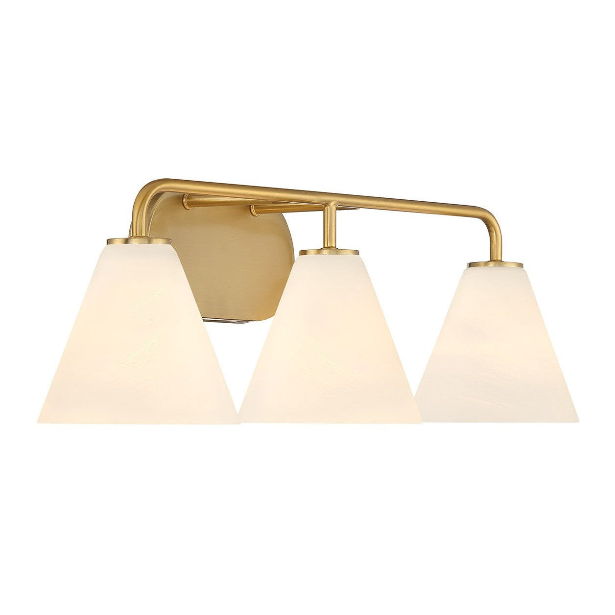 Savoy House - 8-2988-3-322 - Three Light Bathroom Vanity - Blair - Warm Brass