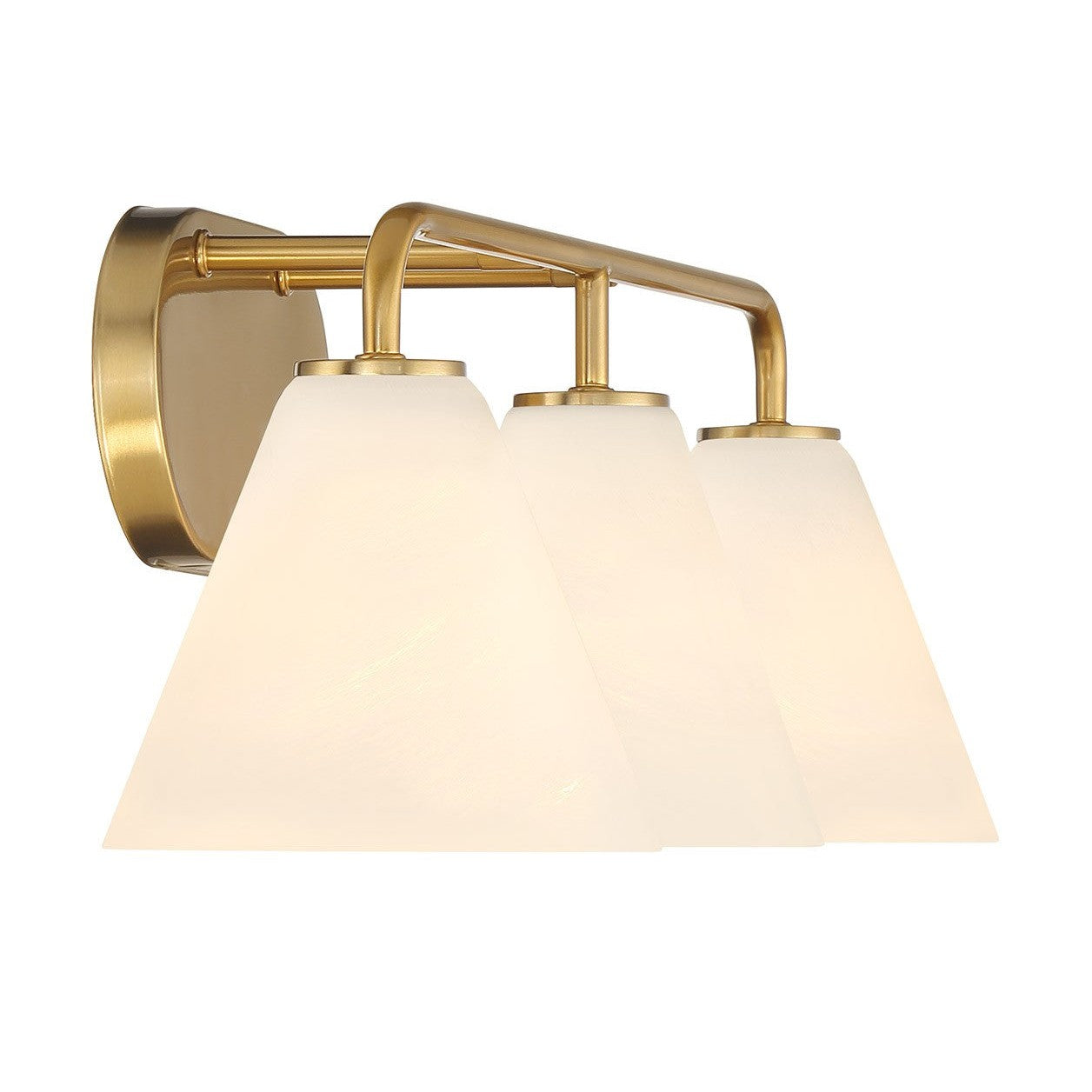 Savoy House - 8-2988-3-322 - Three Light Bathroom Vanity - Blair - Warm Brass