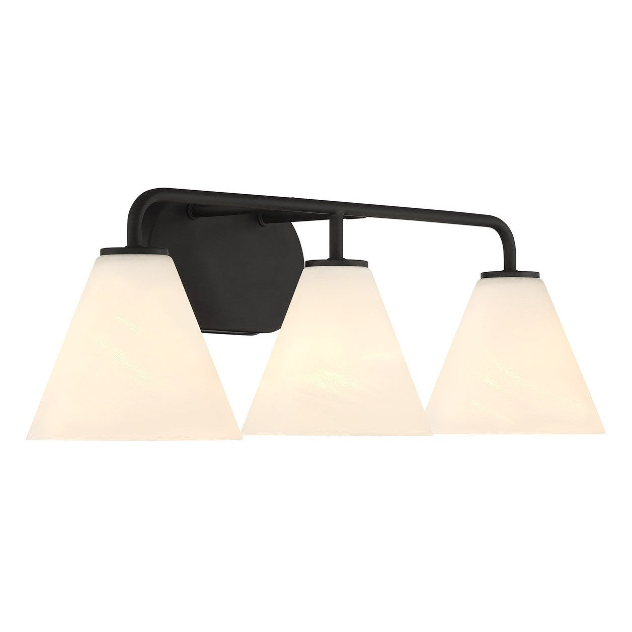 Savoy House - 8-2988-3-BK - Three Light Bathroom Vanity - Blair - Matte Black