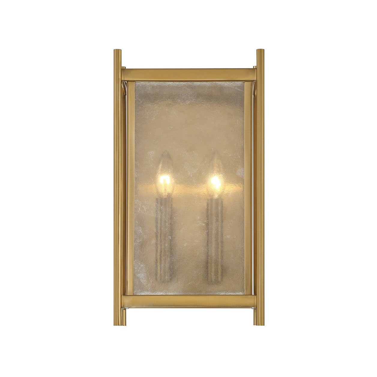 Savoy House - 9-3800-2-322 - Two Light Wall Sconce - Jacobs - Warm Brass