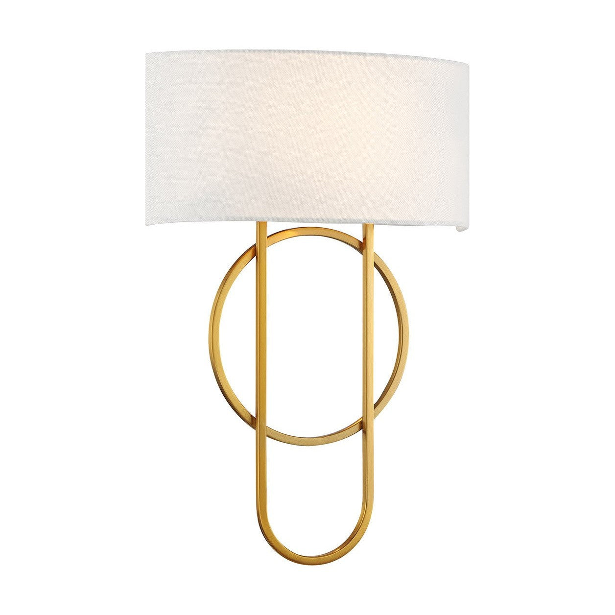 Savoy House - 9-4800-2-322 - Two Light Wall Sconce - Tempe - Warm Brass