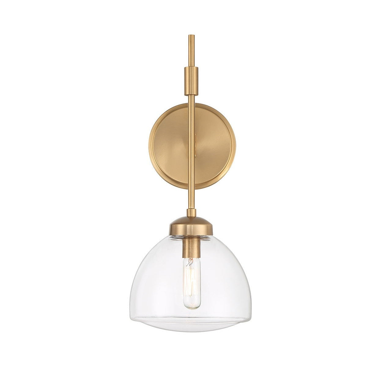 Savoy House - 9-9840-1-322 - One Light Wall Sconce - Corbin - Warm Brass