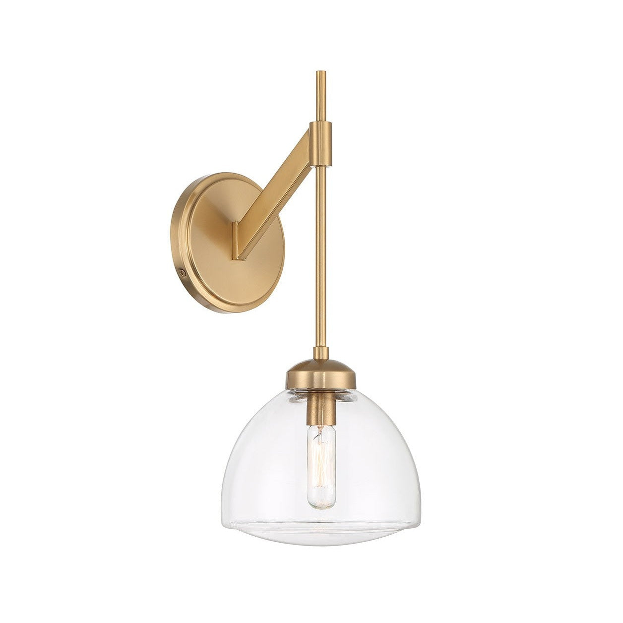 Savoy House - 9-9840-1-322 - One Light Wall Sconce - Corbin - Warm Brass