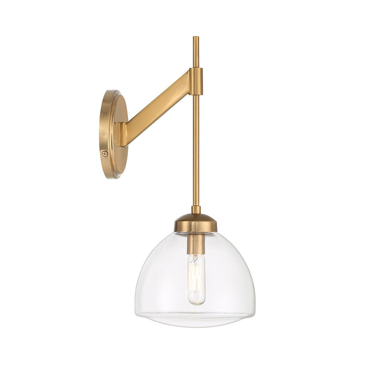 Savoy House - 9-9840-1-322 - One Light Wall Sconce - Corbin - Warm Brass