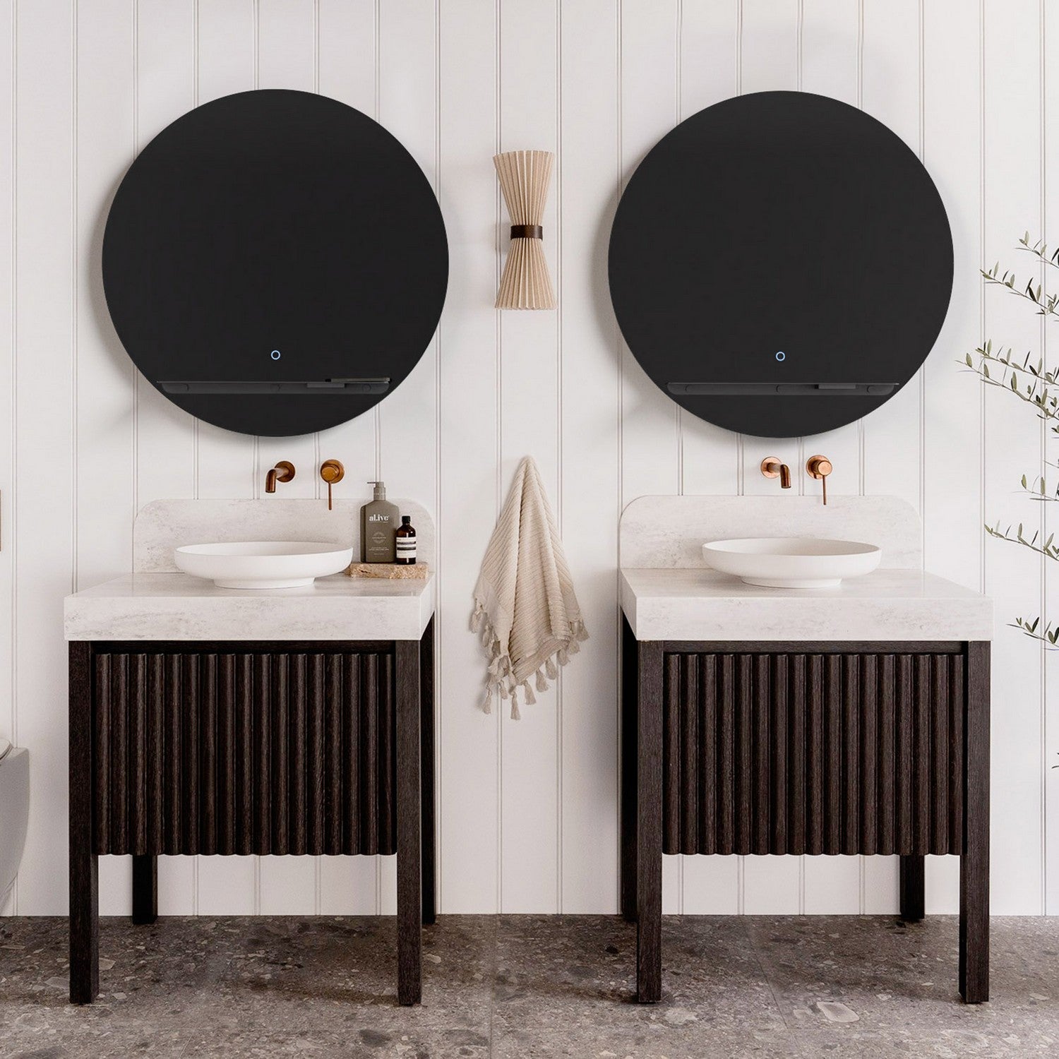 Quorum - 3-0306-15 - LED Mirror - Skylight - Black