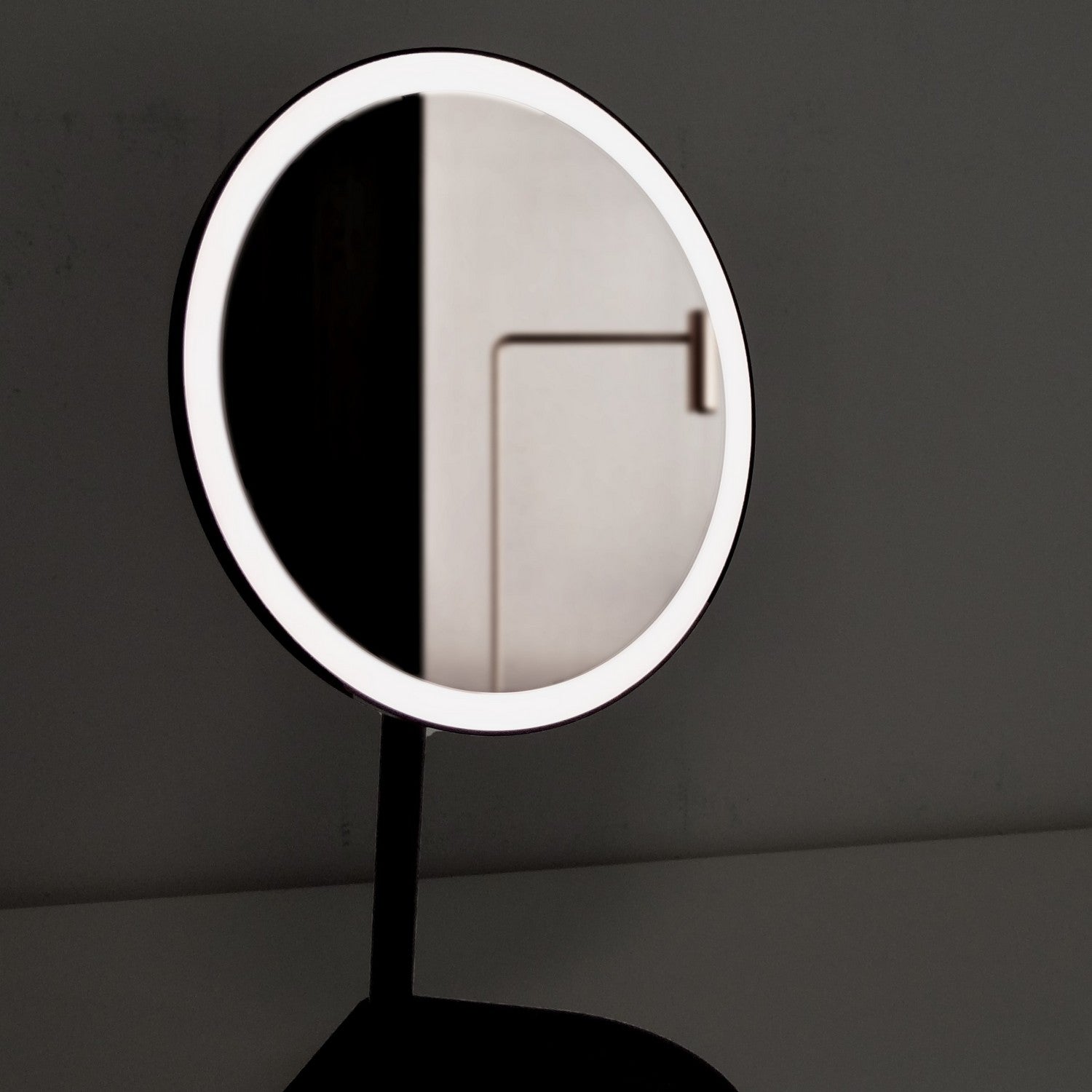 Quorum - 3-2001-15 - LED Mirror - Solo - Black