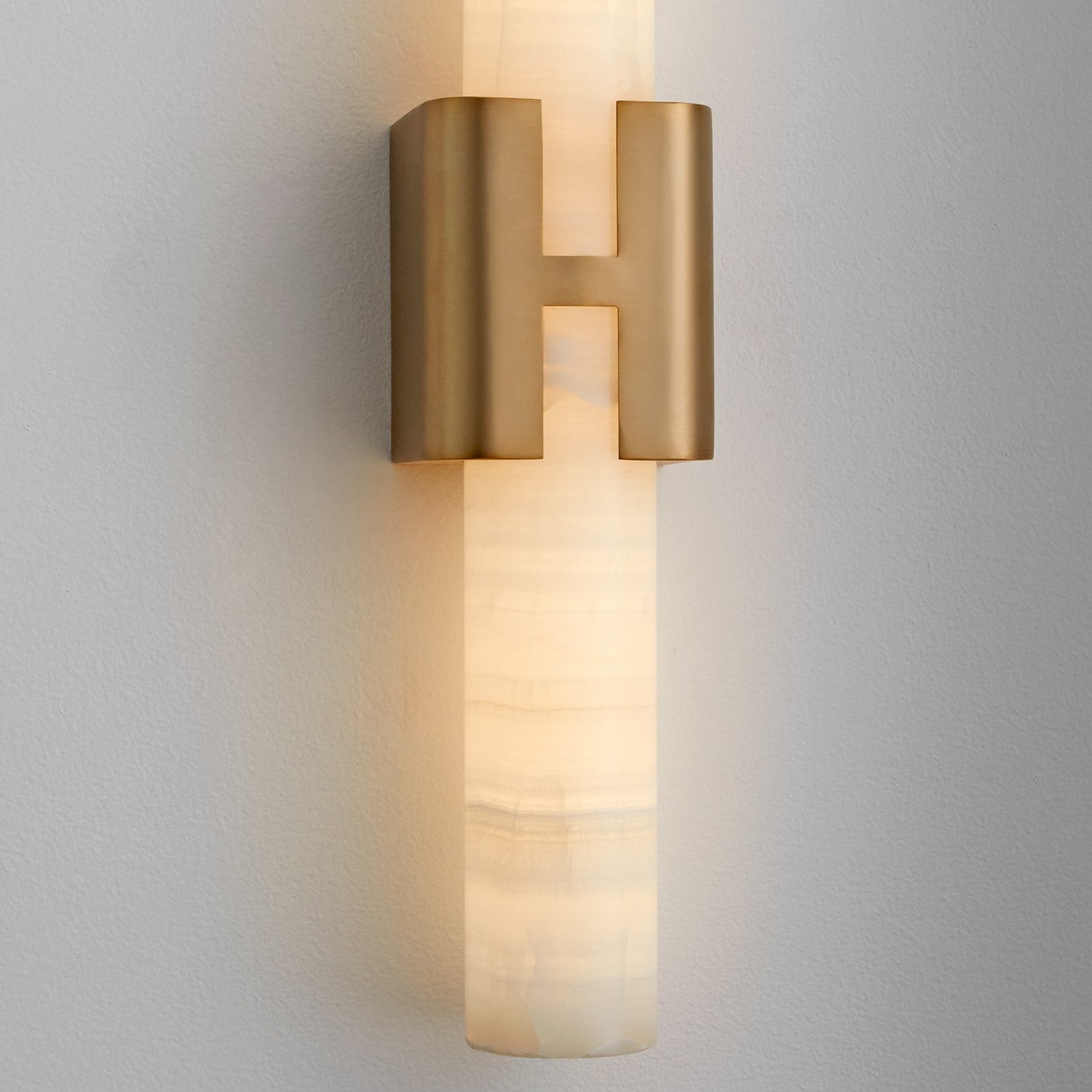 Quorum - 3-586-40 - LED Wall Scone - Virtue - Aged Brass
