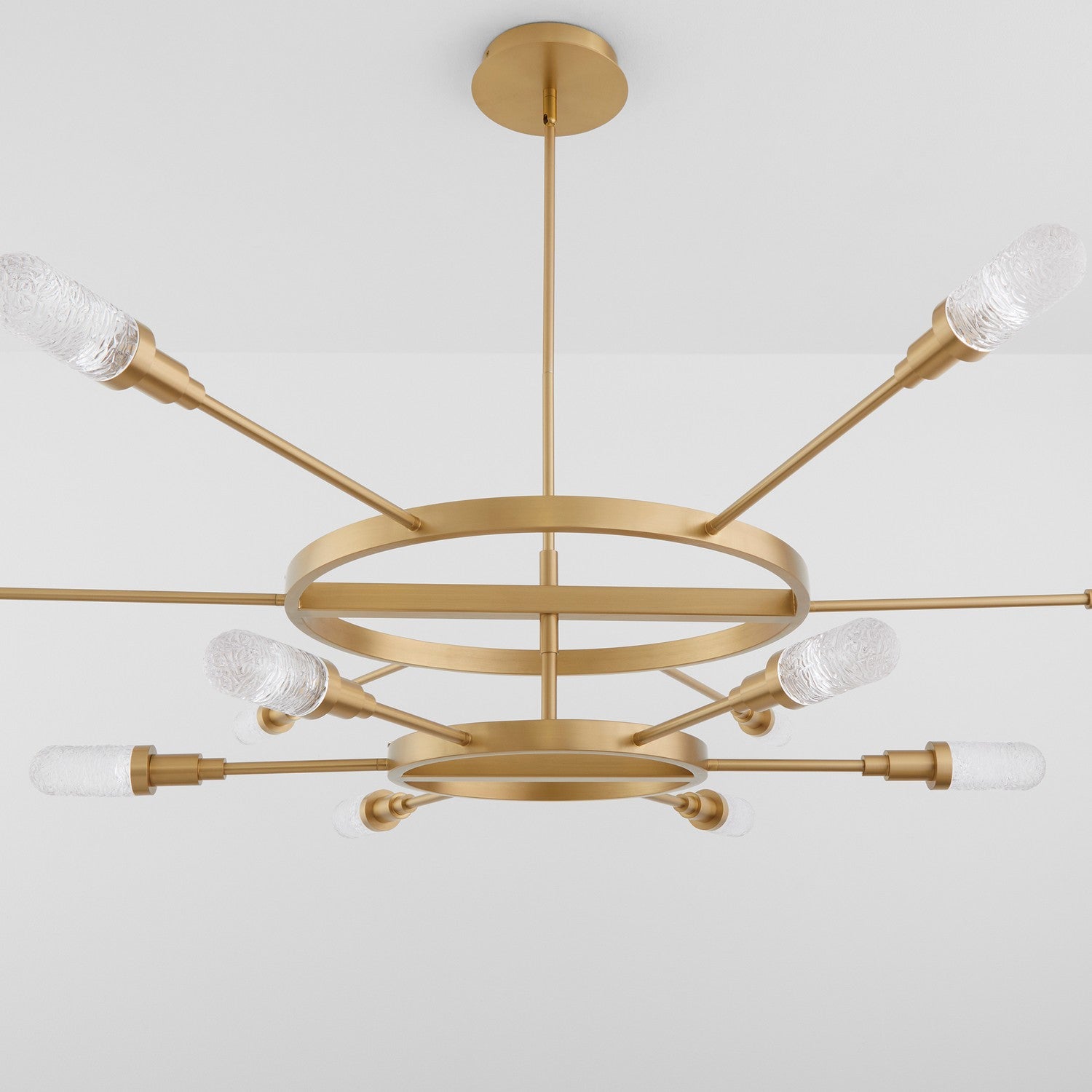 Quorum - 3-6119-40 - LED Chandelier - Sperano - Aged Brass