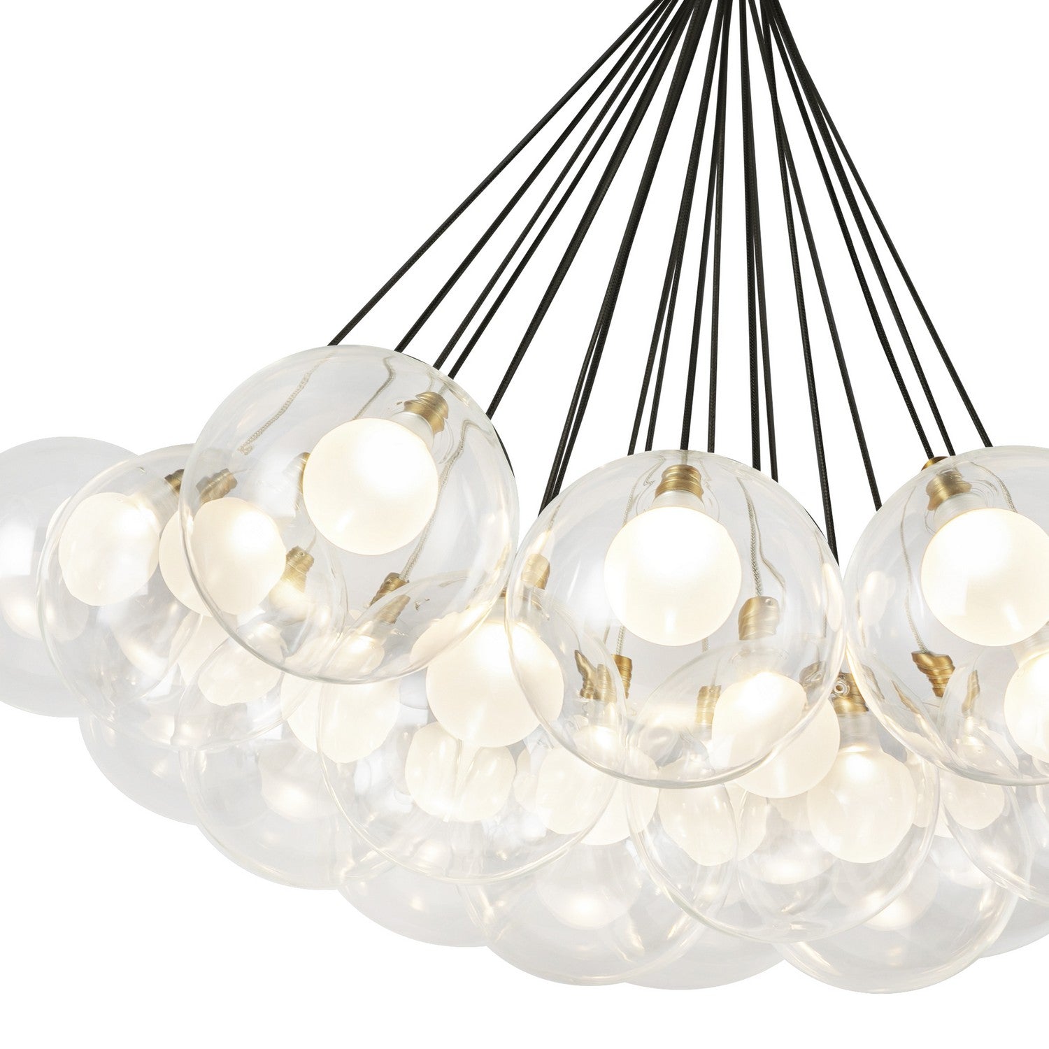 Kuzco Lighting - CH3128-BG - LED Chandelier - Bolla - Brushed Gold