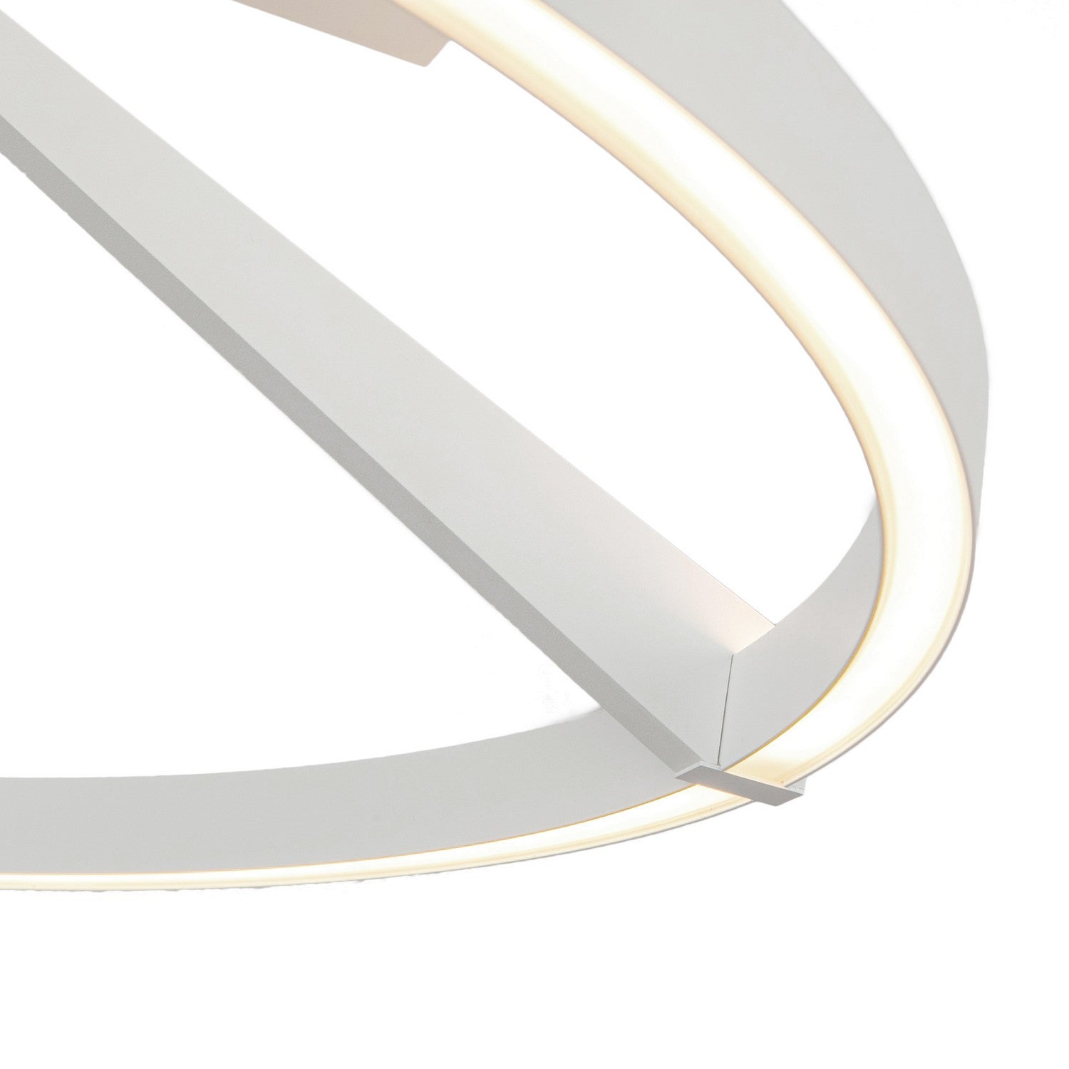 Kuzco Lighting - SF27724-WH-3WCCT-UNV - LED Semi-Flush Mount - Roda - White
