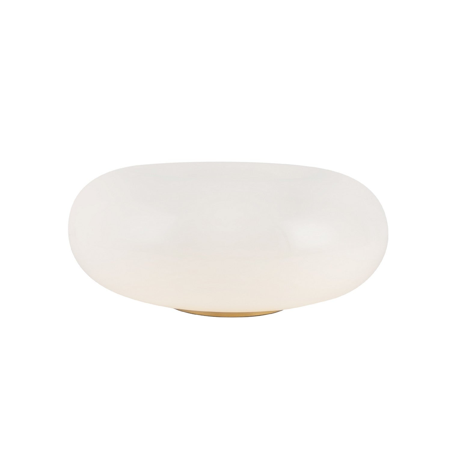 Kuzco Lighting - TL12413-VB/OP - LED Table Lamp - Nimbus - Vintage Brass/Opal Glass