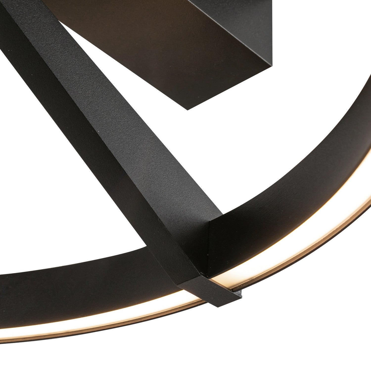 Kuzco Lighting - SF27716-BK-3WCCT-UNV - LED Semi-Flush Mount - Roda - Black