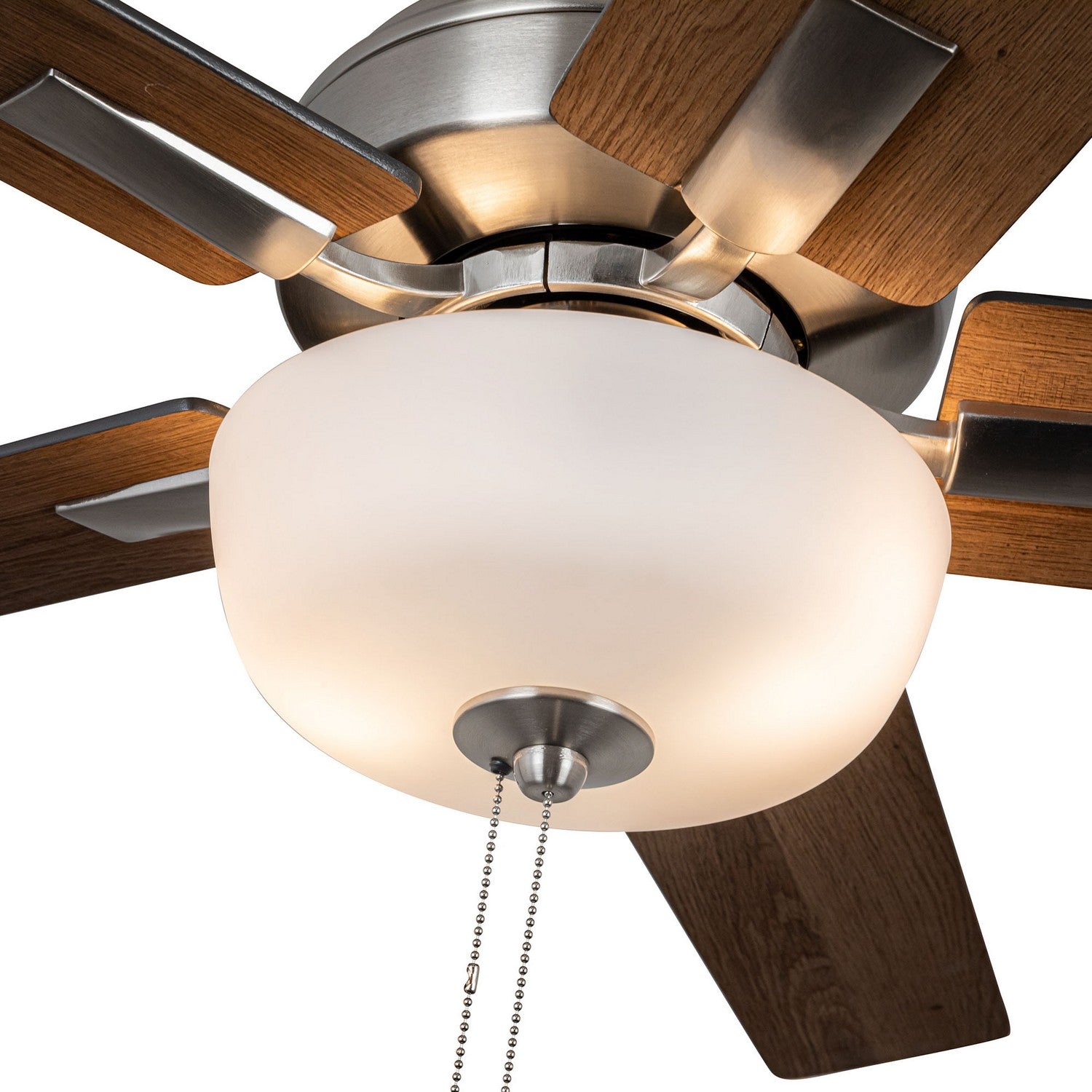 Kuzco Lighting - CF78752-BN-LKP - 52"Ceiling Fan - Erikson - Brushed Nickel