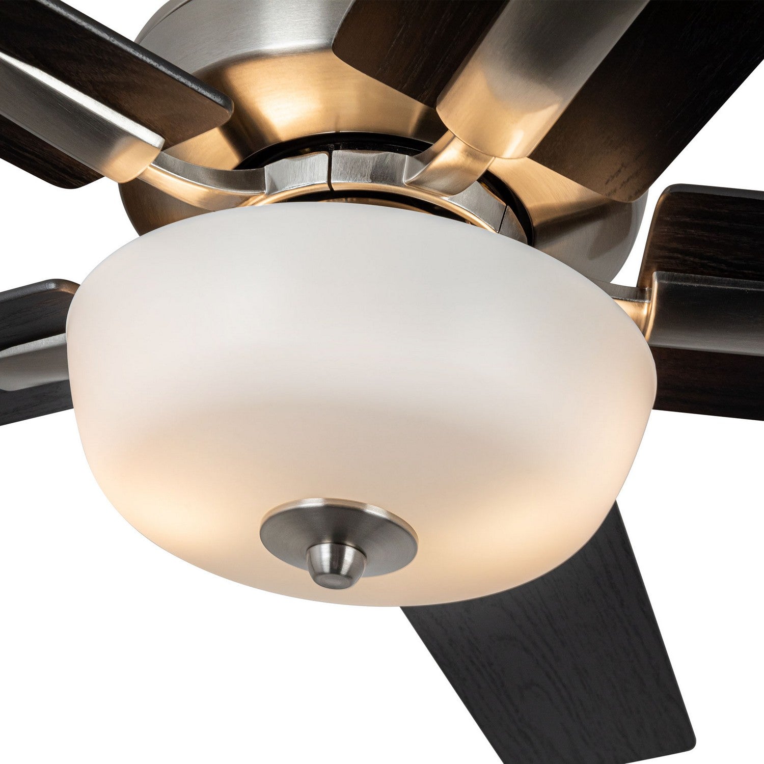 Kuzco Lighting - CF78752-BN-LKW - 52"Ceiling Fan - Erikson - Brushed Nickel