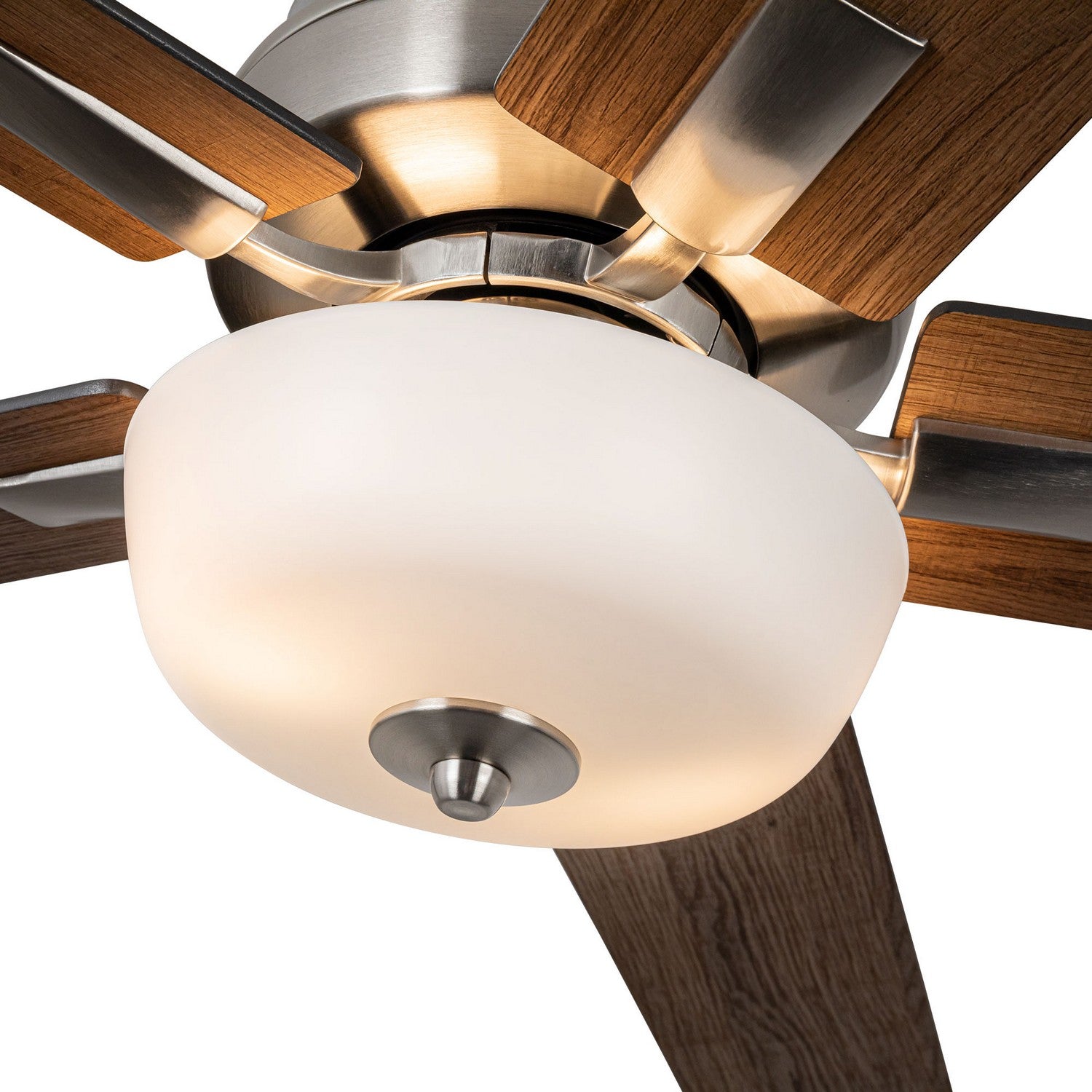 Kuzco Lighting - CF78752-BN-LKW - 52"Ceiling Fan - Erikson - Brushed Nickel