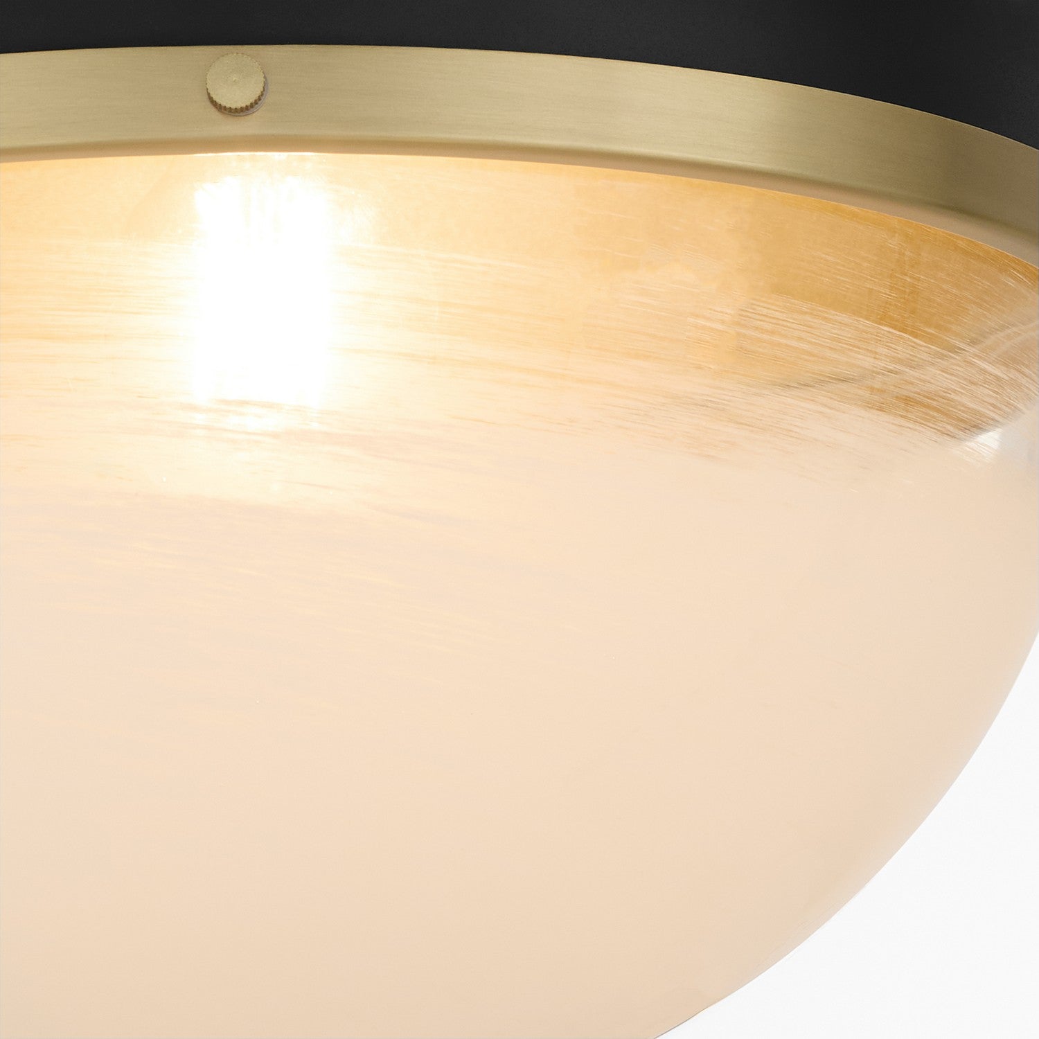 Quorum - 82-12-6980 - One Light Pendant - Textured Black w/ Aged Brass