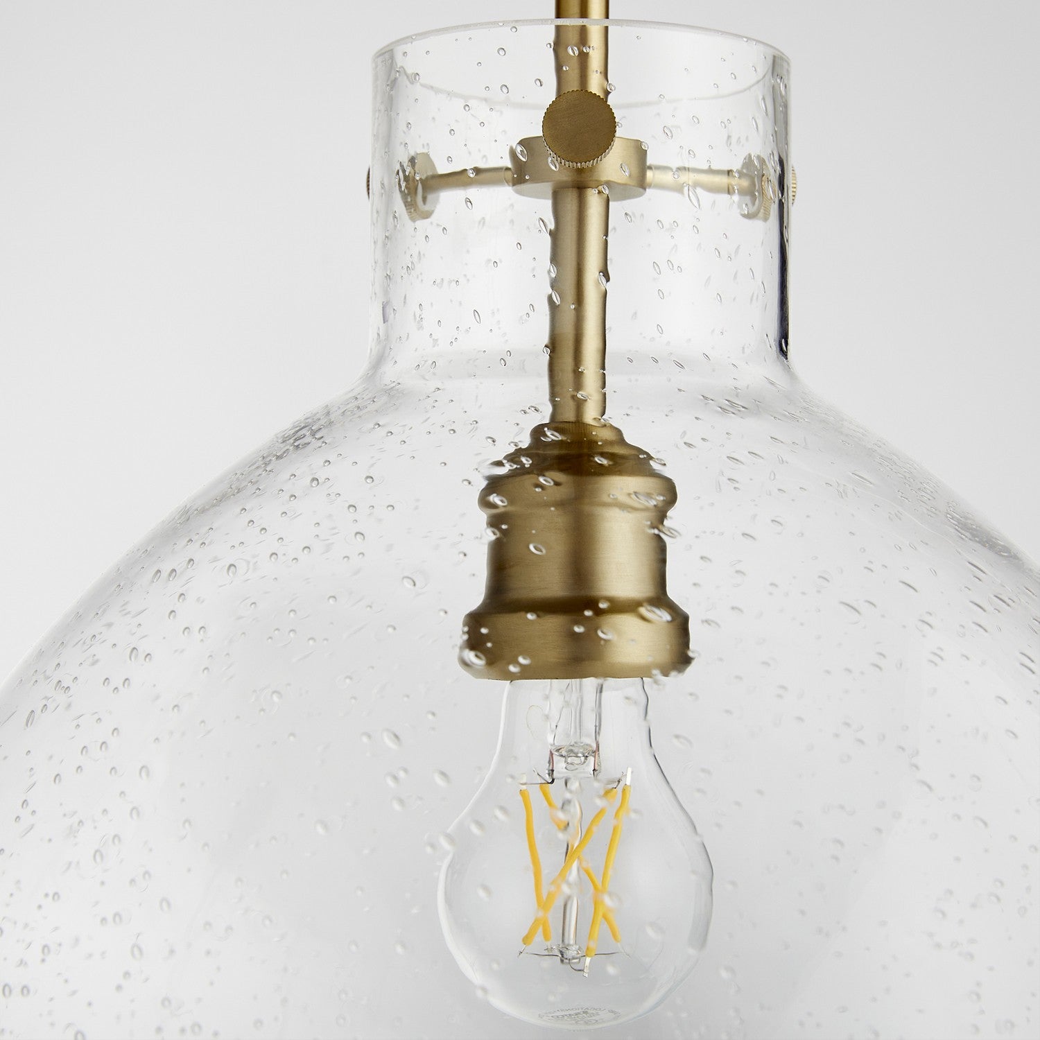 Quorum - 8832-80 - One Light Pendant - Aged Brass