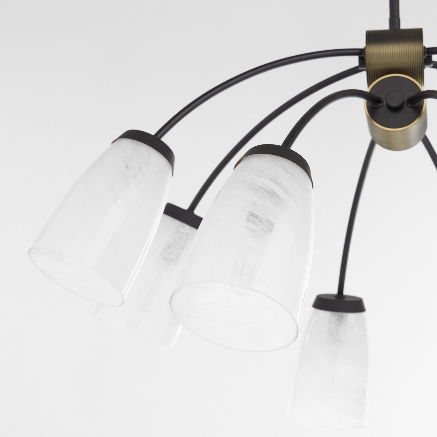 Quorum - 6077-8-59 - Eight Light Chandelier - Arpeggio - Matte Black