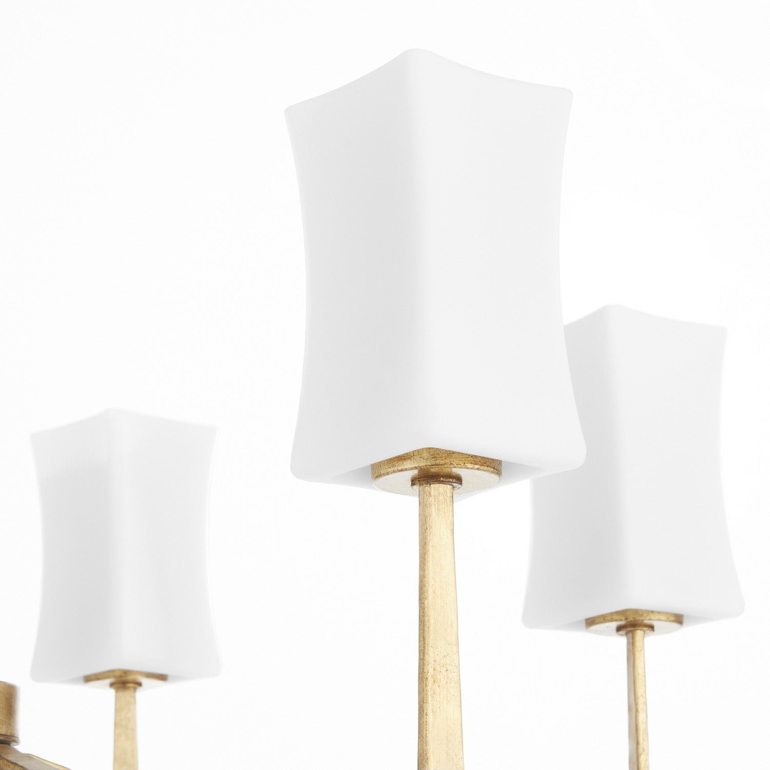 Quorum - 681-6-74 - Six Light Chandelier - Ayala - Gold Leaf