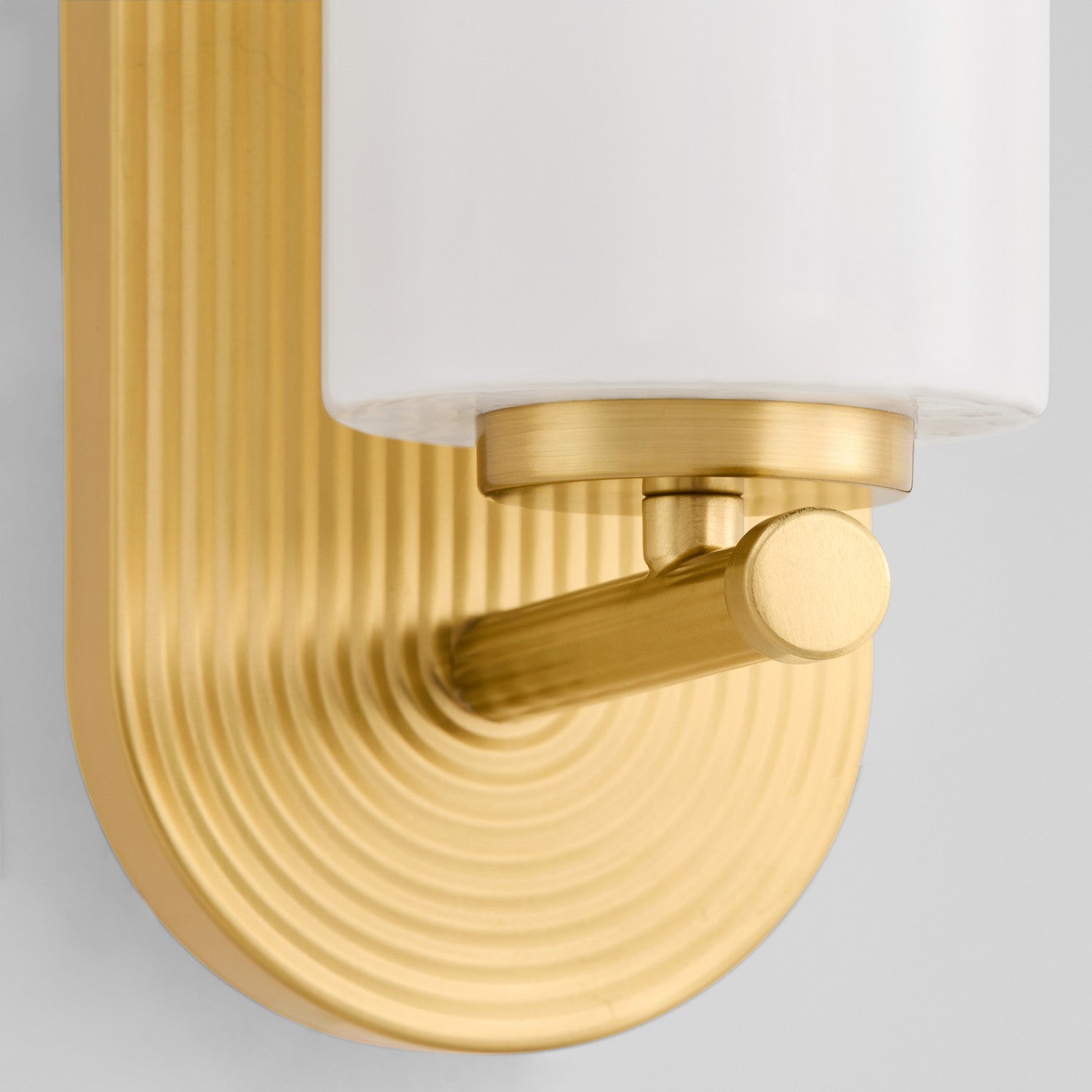 Quorum - 5228-1-80 - One Light Wall Mount - Belinder - Aged Brass