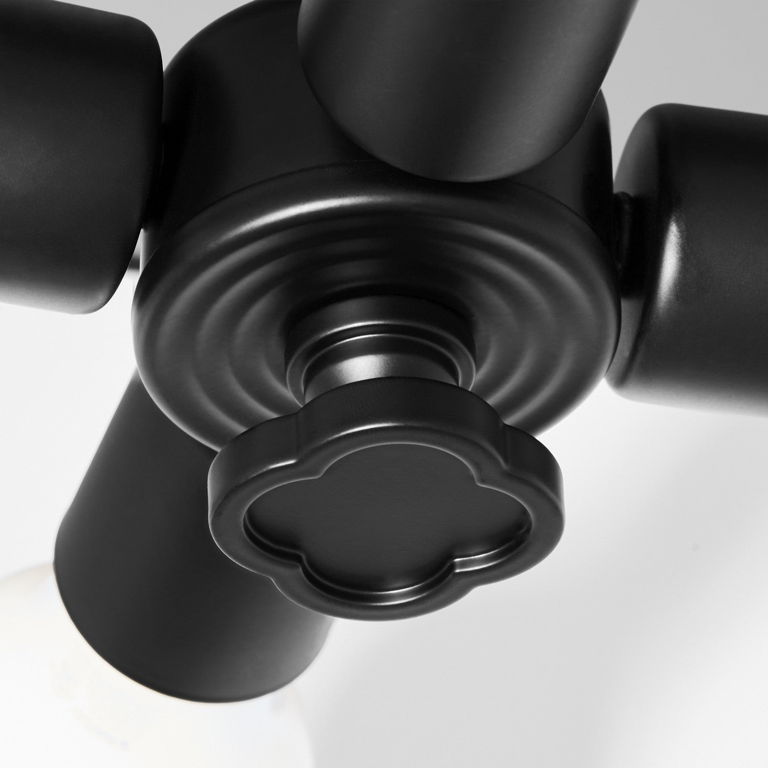 Quorum - 8228-4-59 - Four Light Pendant - Belinder - Matte Black