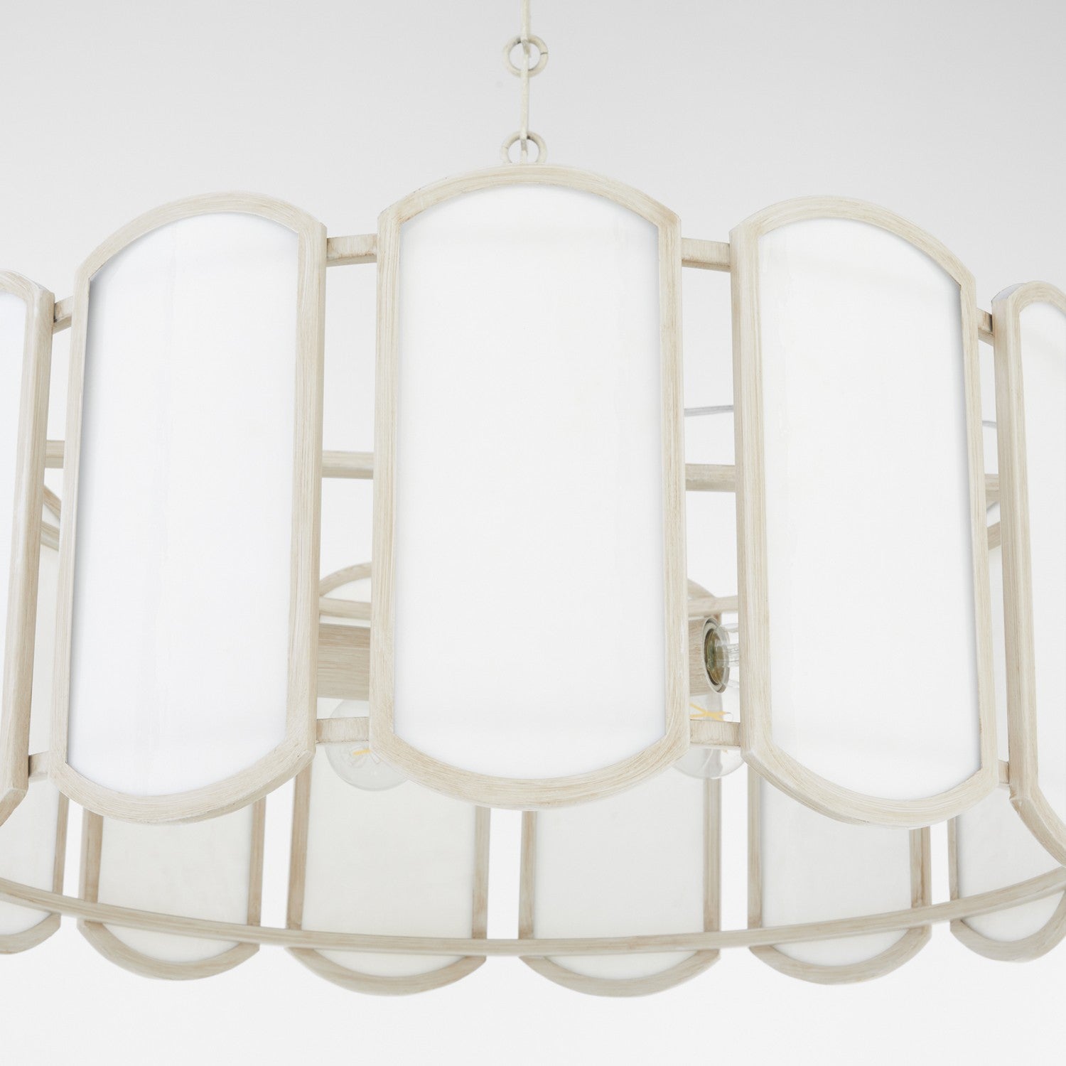 Quorum - 824-5-52 - Five Light Pendant - Belleview - Washed Oak