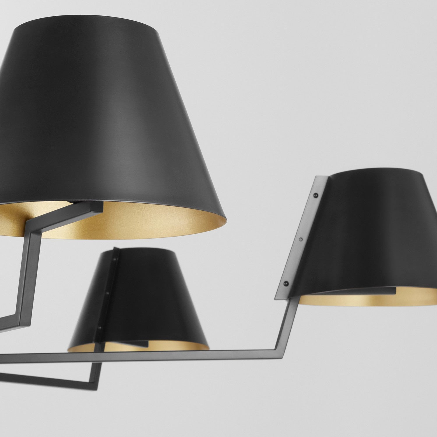 Quorum - 668-6-59 - Six Light Chandelier - Bliss - Matte Black