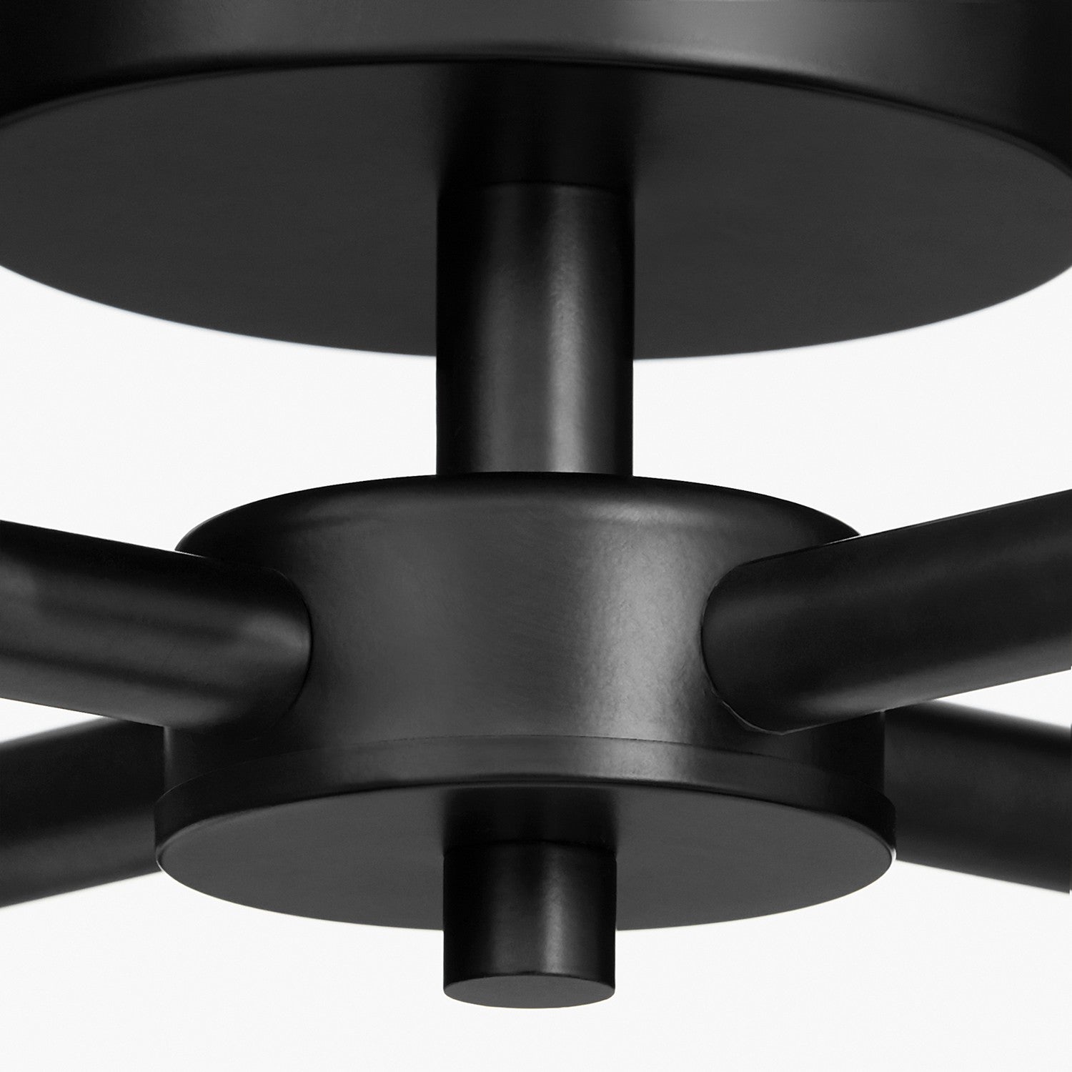 Quorum - 3221-26-59 - Four Light Flush Mount - Cassini - Matte Black