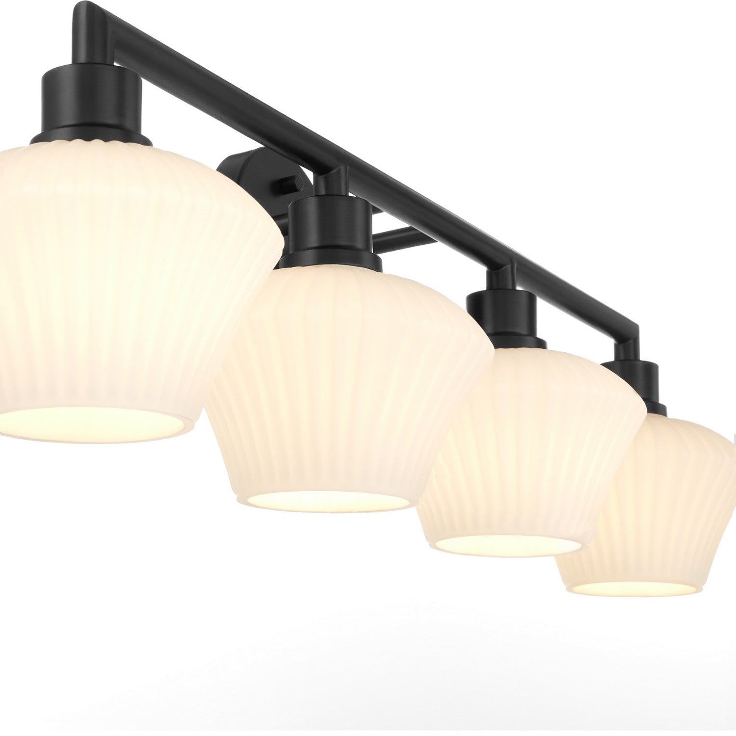 Quorum - 5221-4-59 - Four Light Vanity - Cassini - Matte Black