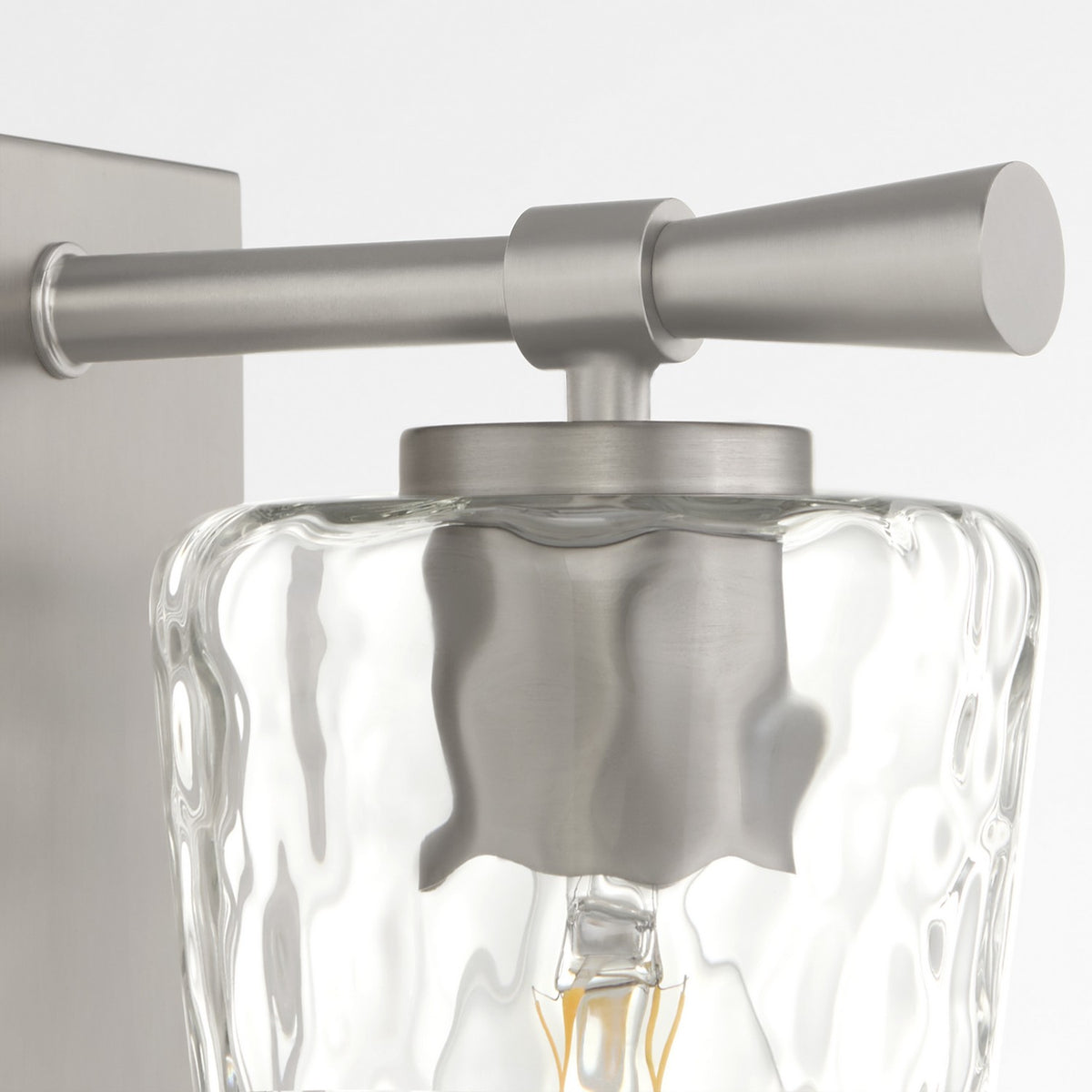 Quorum - 5204-1-65 - One Light Wall Mount - Goodwin - Satin Nickel