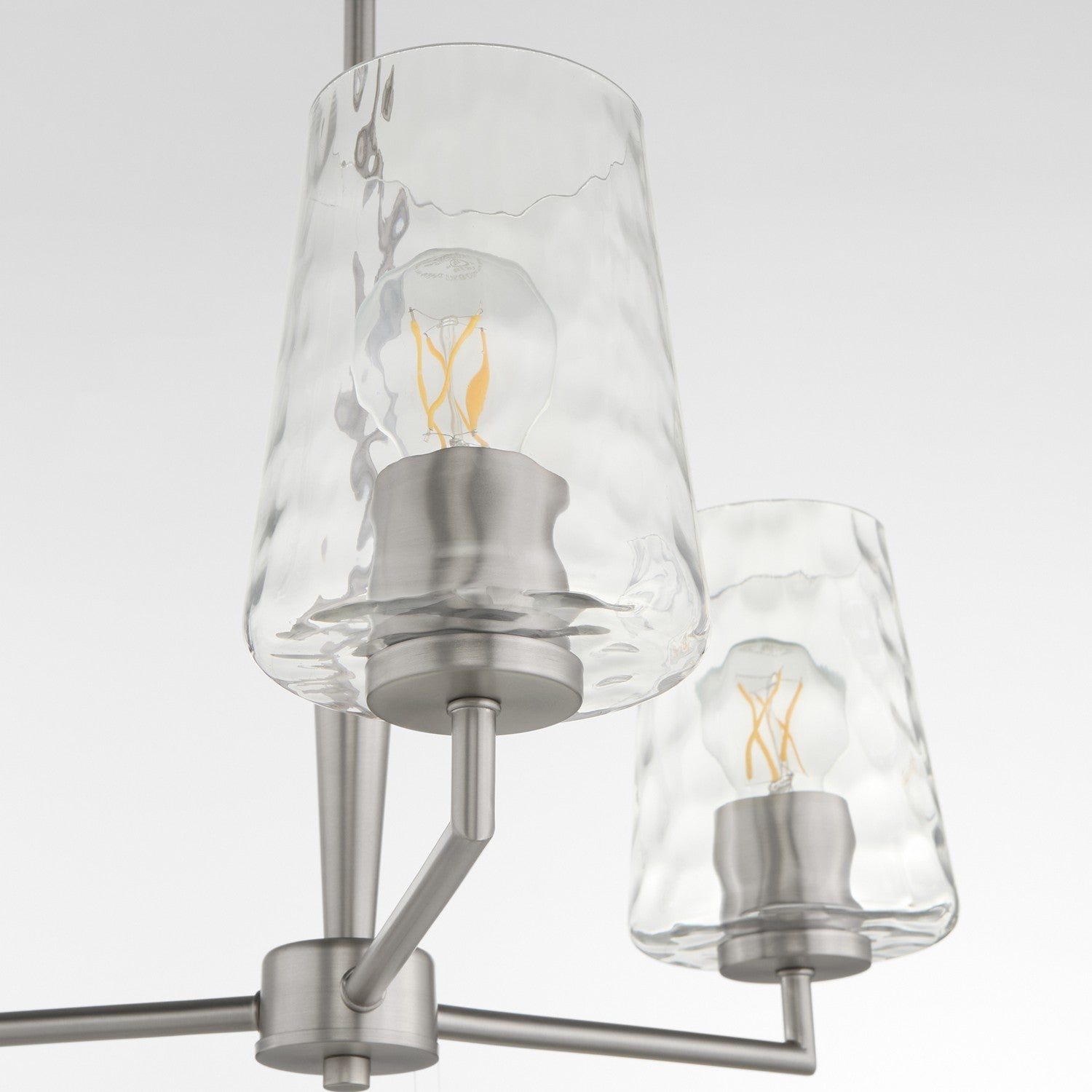Quorum - 6204-3-65 - Three Light Chandelier - Goodwin - Satin Nickel